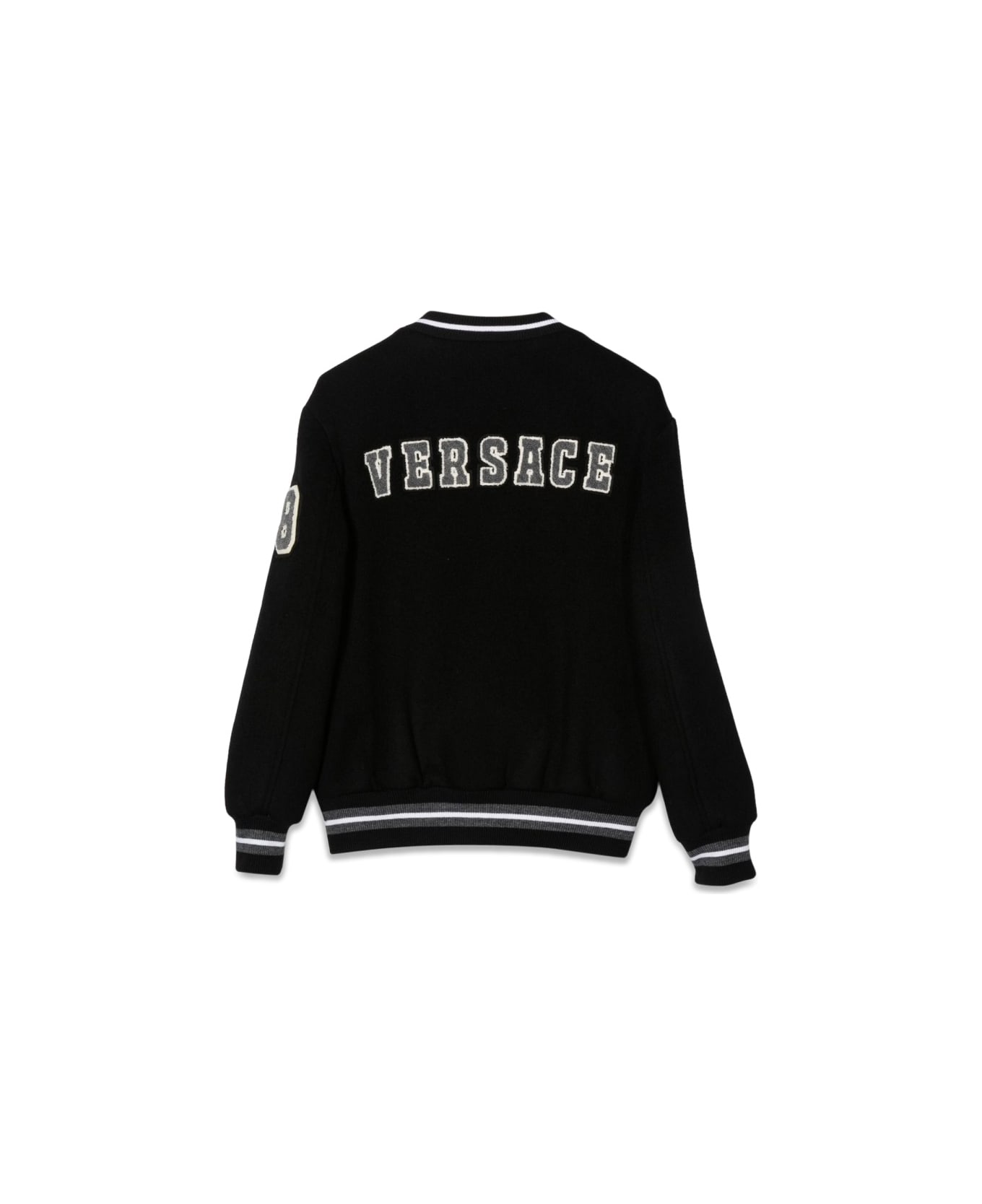 Versace Zip Jacket - BLACK コート＆ジャケット