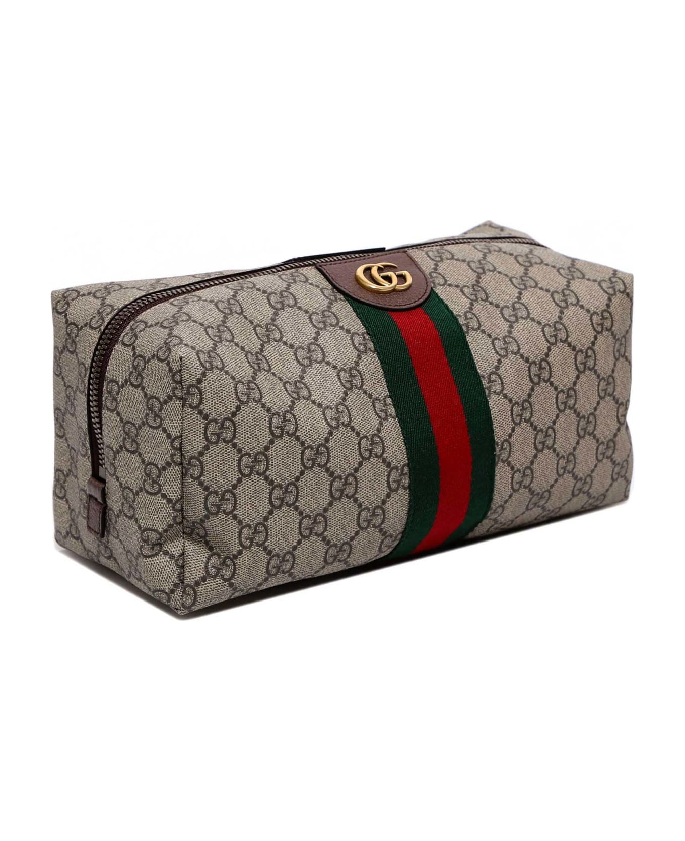 Gucci L Toyl.c. M Ophidia Gg Sup So. - Beige トラベルバッグ
