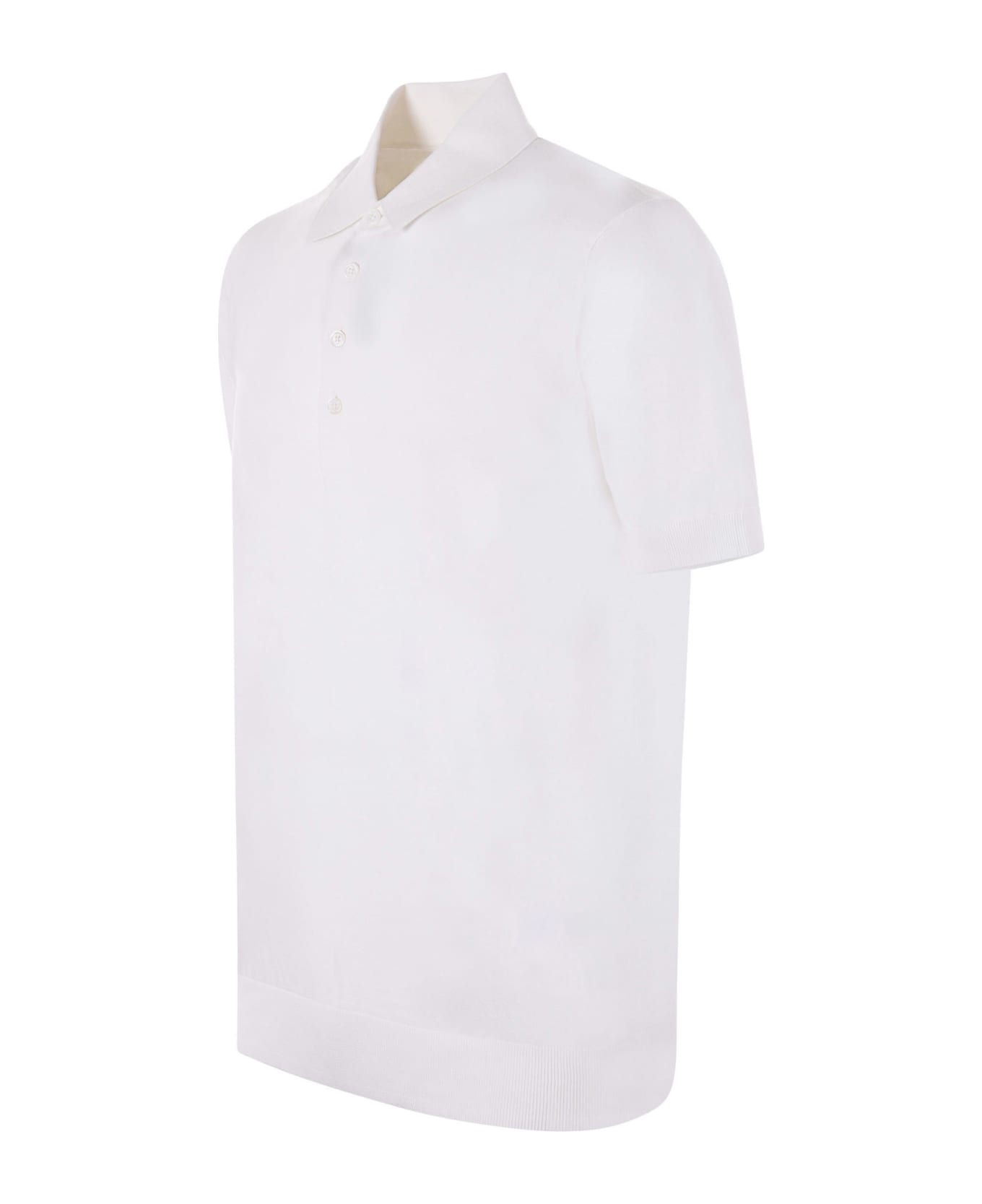 Paolo Pecora Polo Shirt - Bianco ポロシャツ