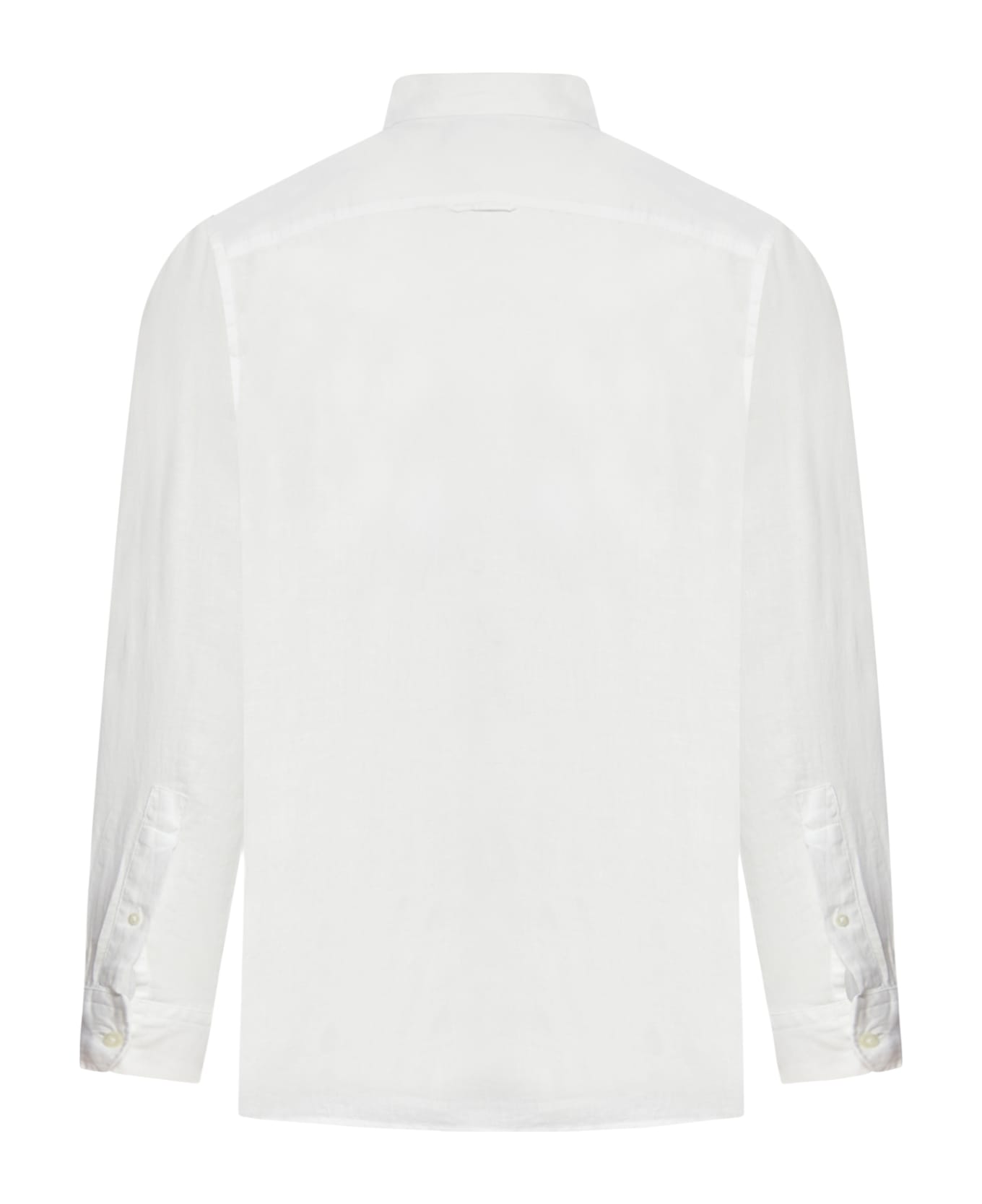 Woolrich Linen Shirt - Bright White