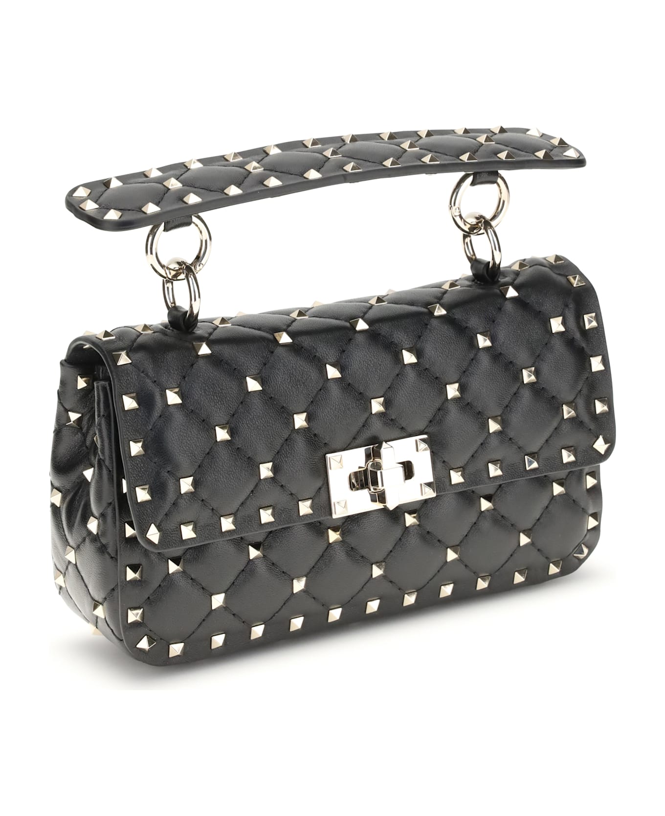 Valentino Garavani Small Leather Rockstud Spike Handbag