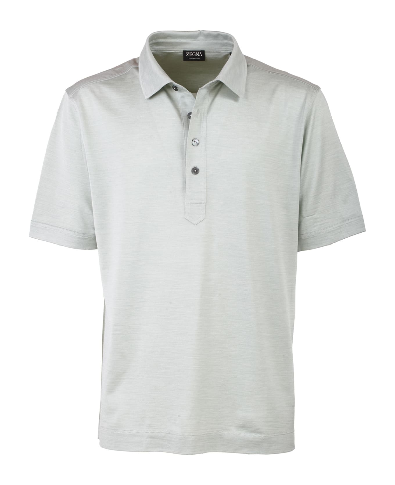 Zegna T-shirts And Polos Green - Green ポロシャツ