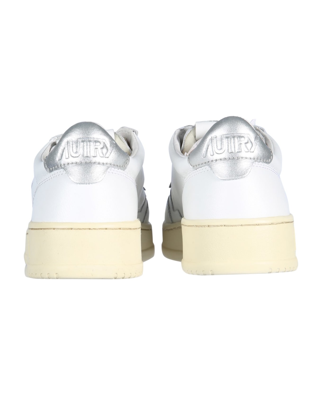 Autry Leather Sneakers - WHITE