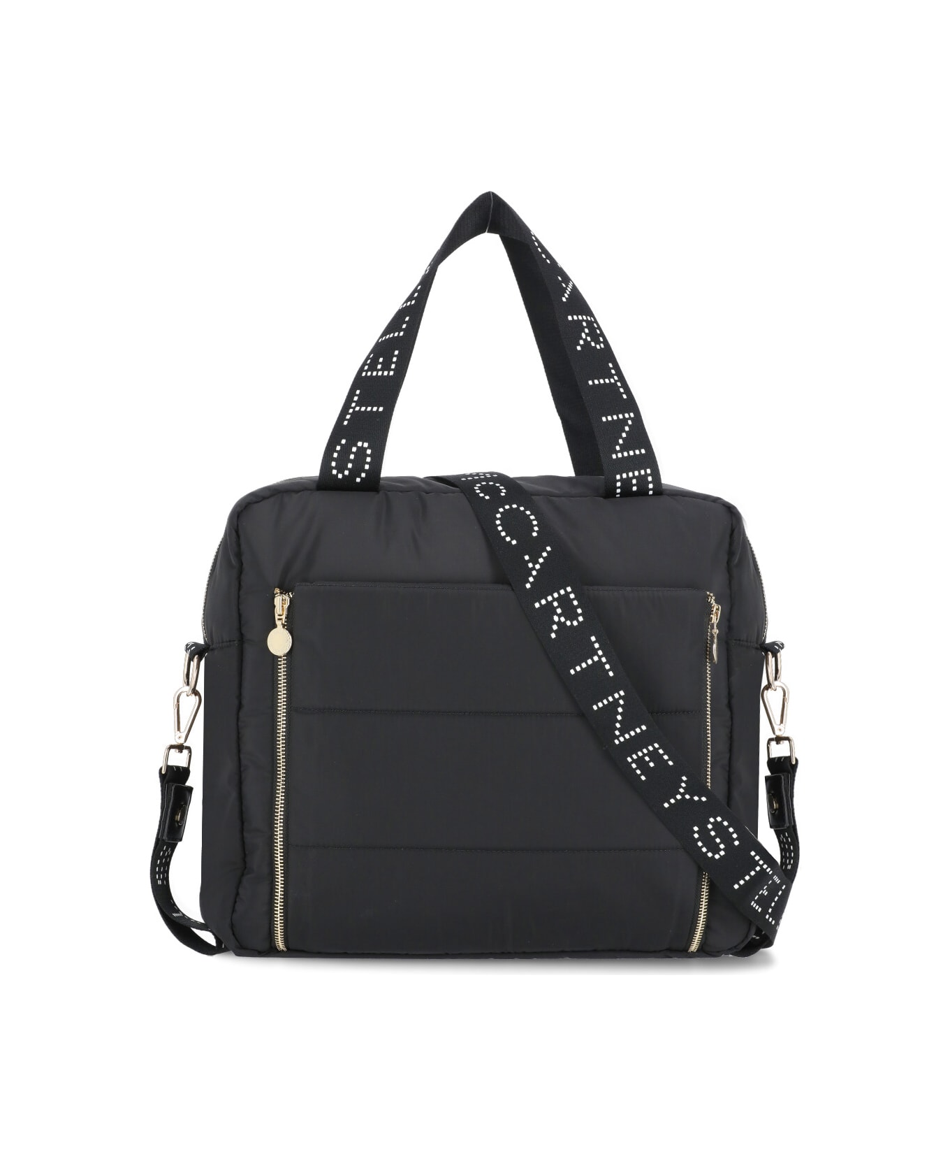 Stella McCartney Changing Bag With Logo - Black