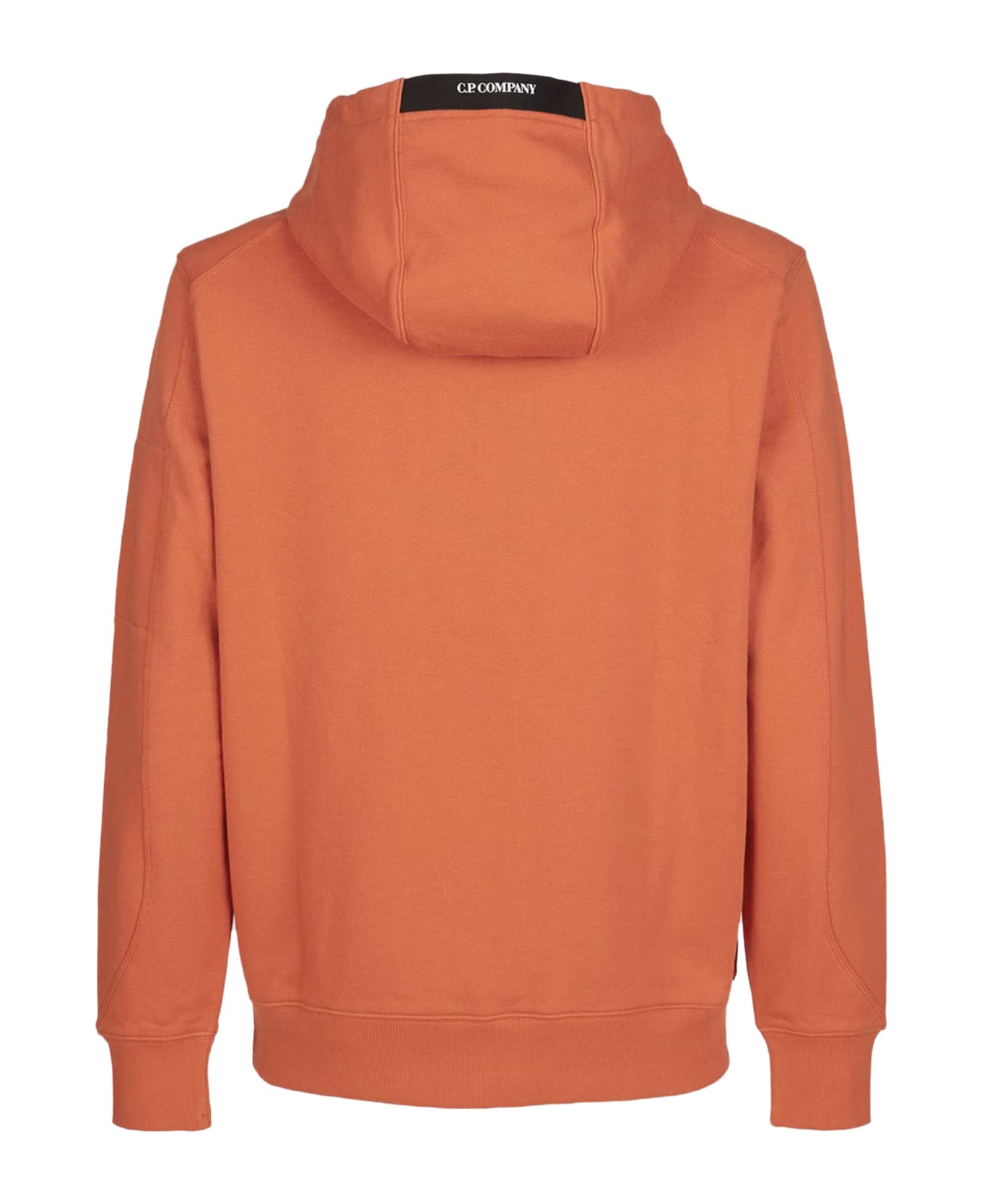 C.P. Company Orange Cotton Hoodie italist