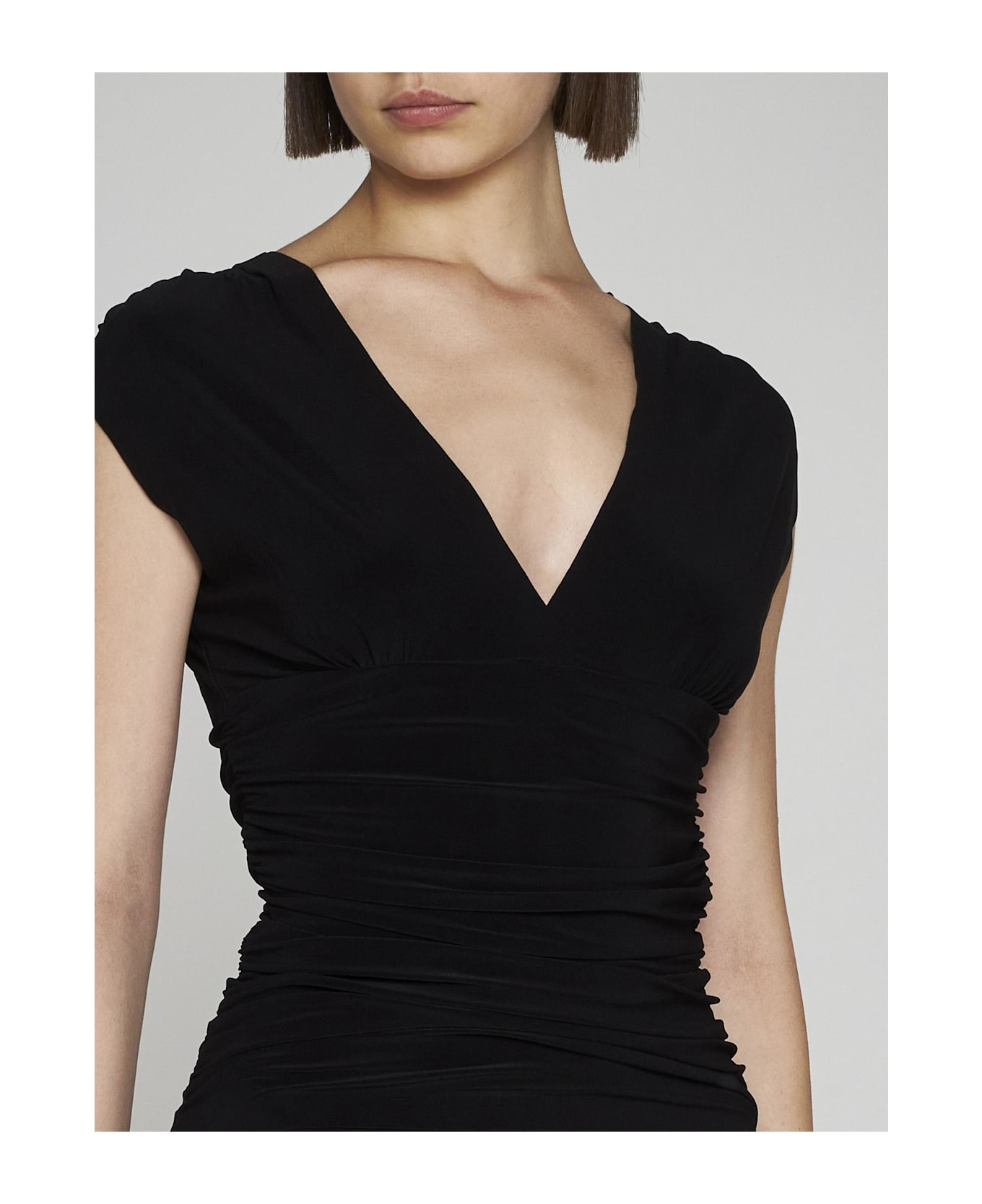 Norma Kamali Jersey Jumpsuit - Black