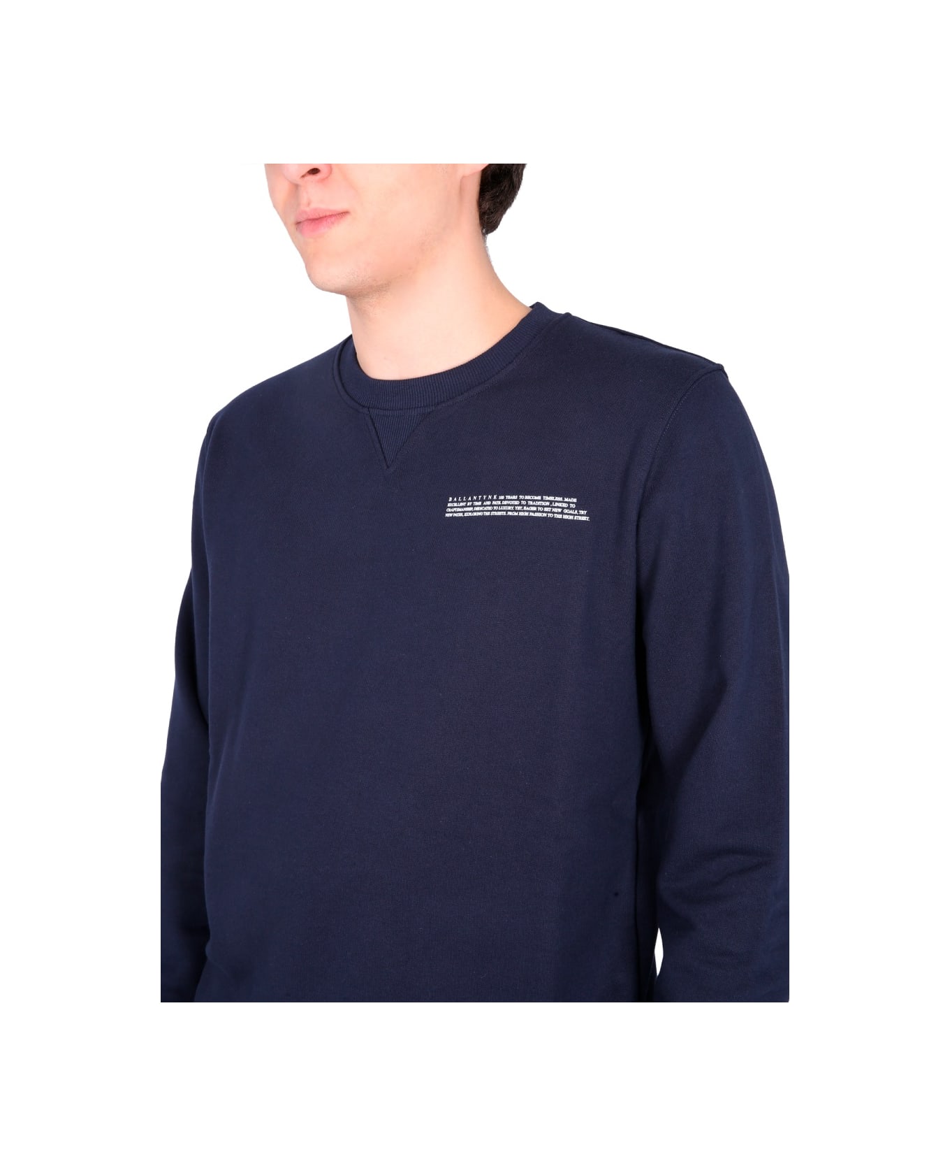 Ballantyne Crewneck Sweatshirt - BLUE