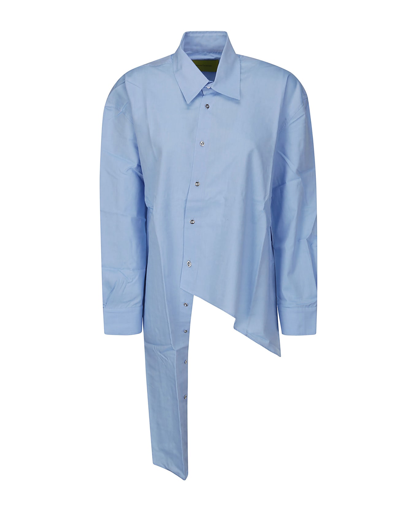 Marques'Almeida Draped Wrap Shirt - BLUE