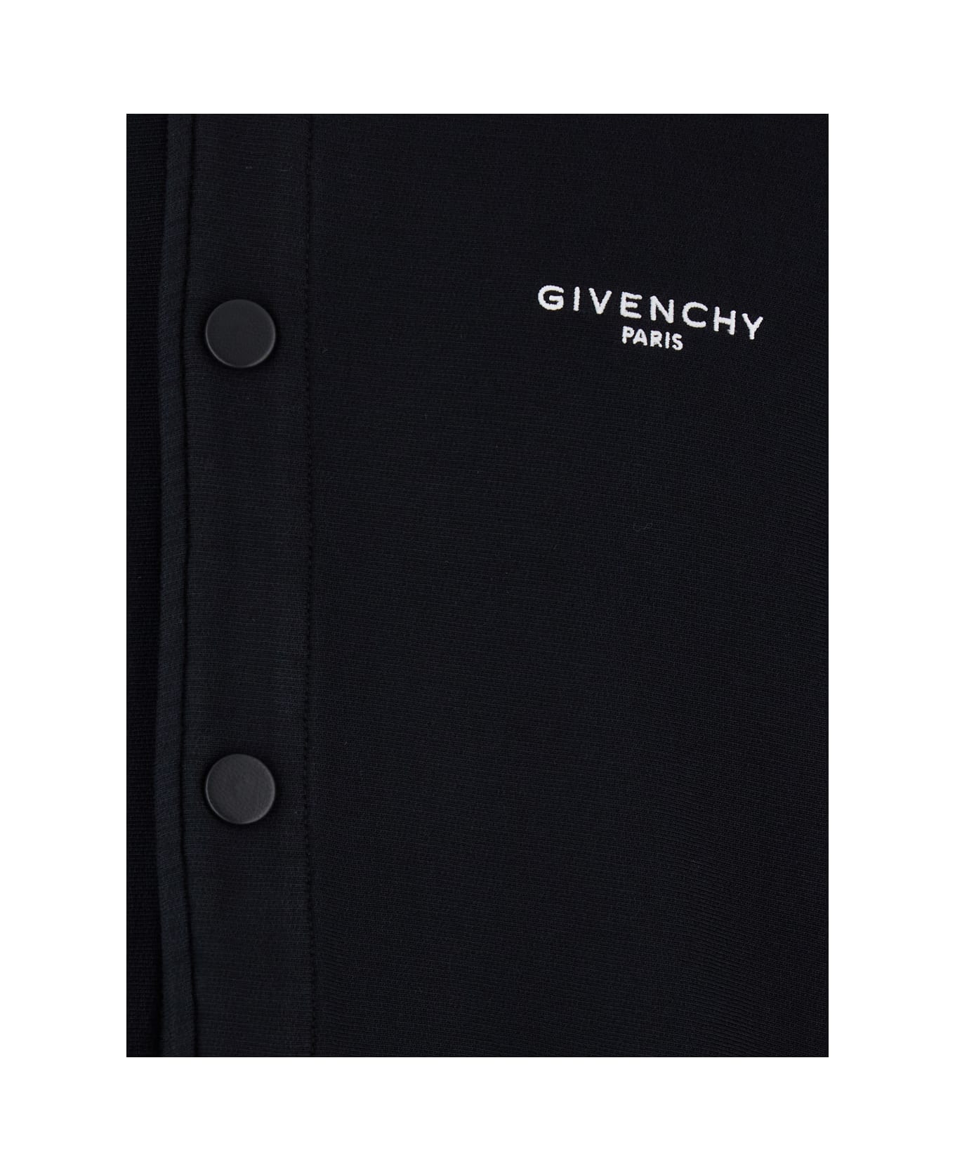 Givenchy Cotton Cardigan - Black