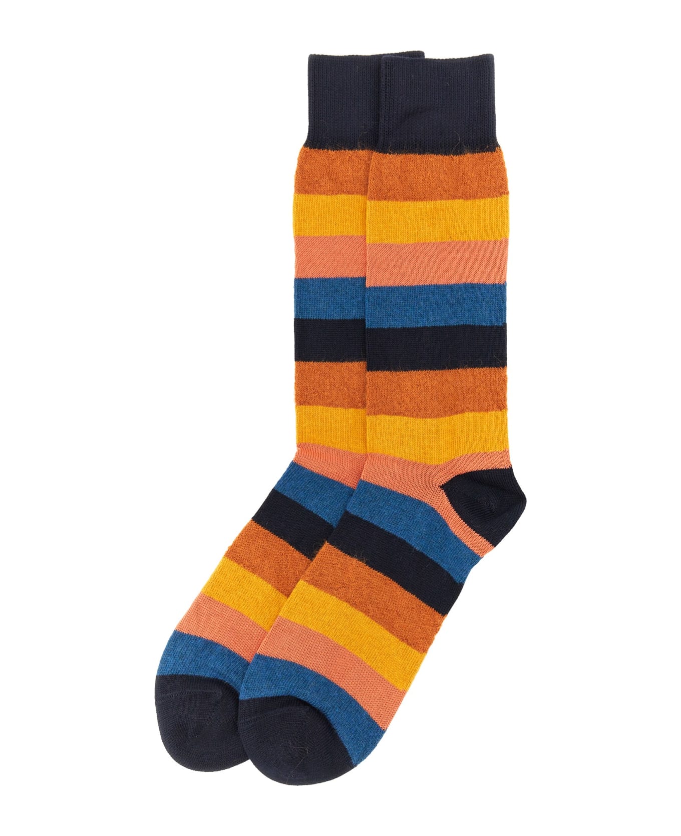 Paul Smith Painted Stripe Socks - MULTICOLOR
