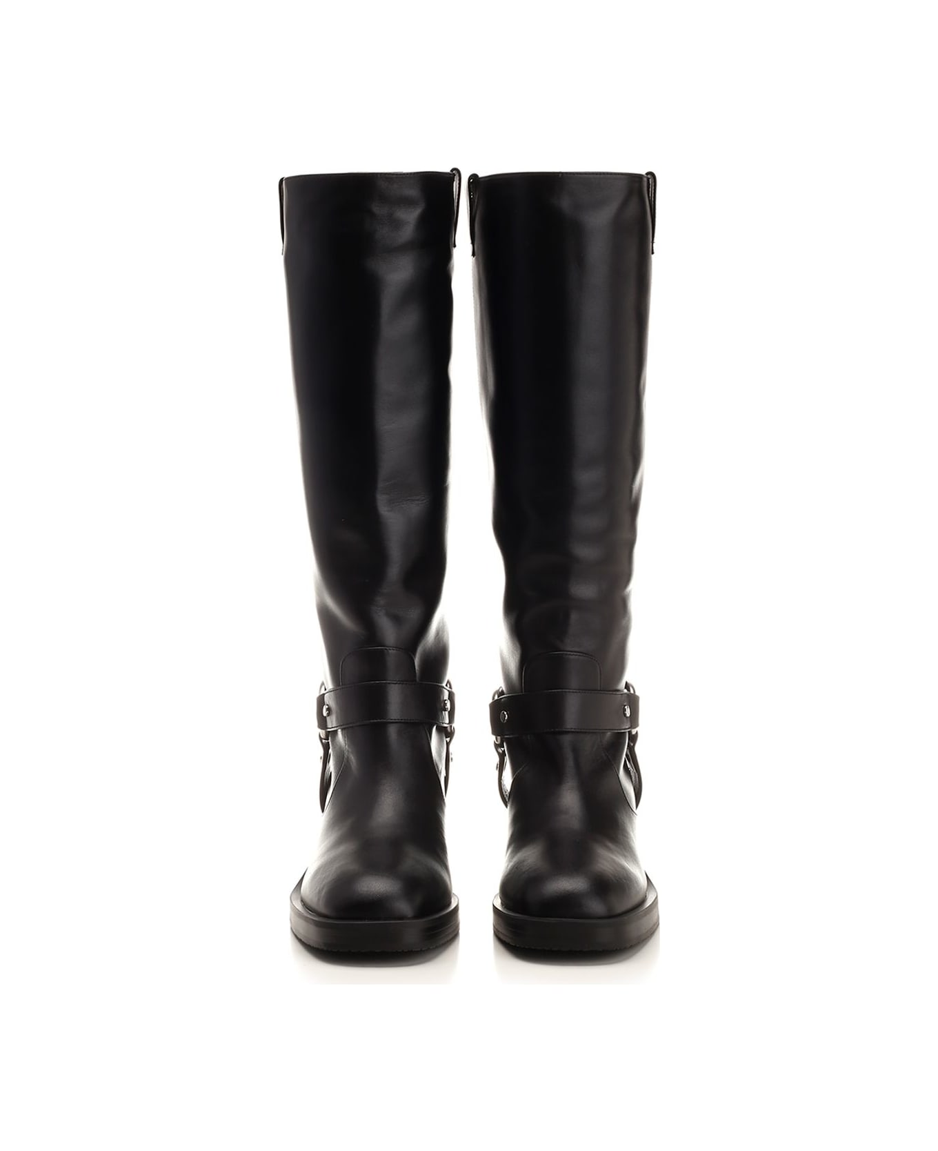 Stuart Weitzman Biker Jax Knee-high - Black