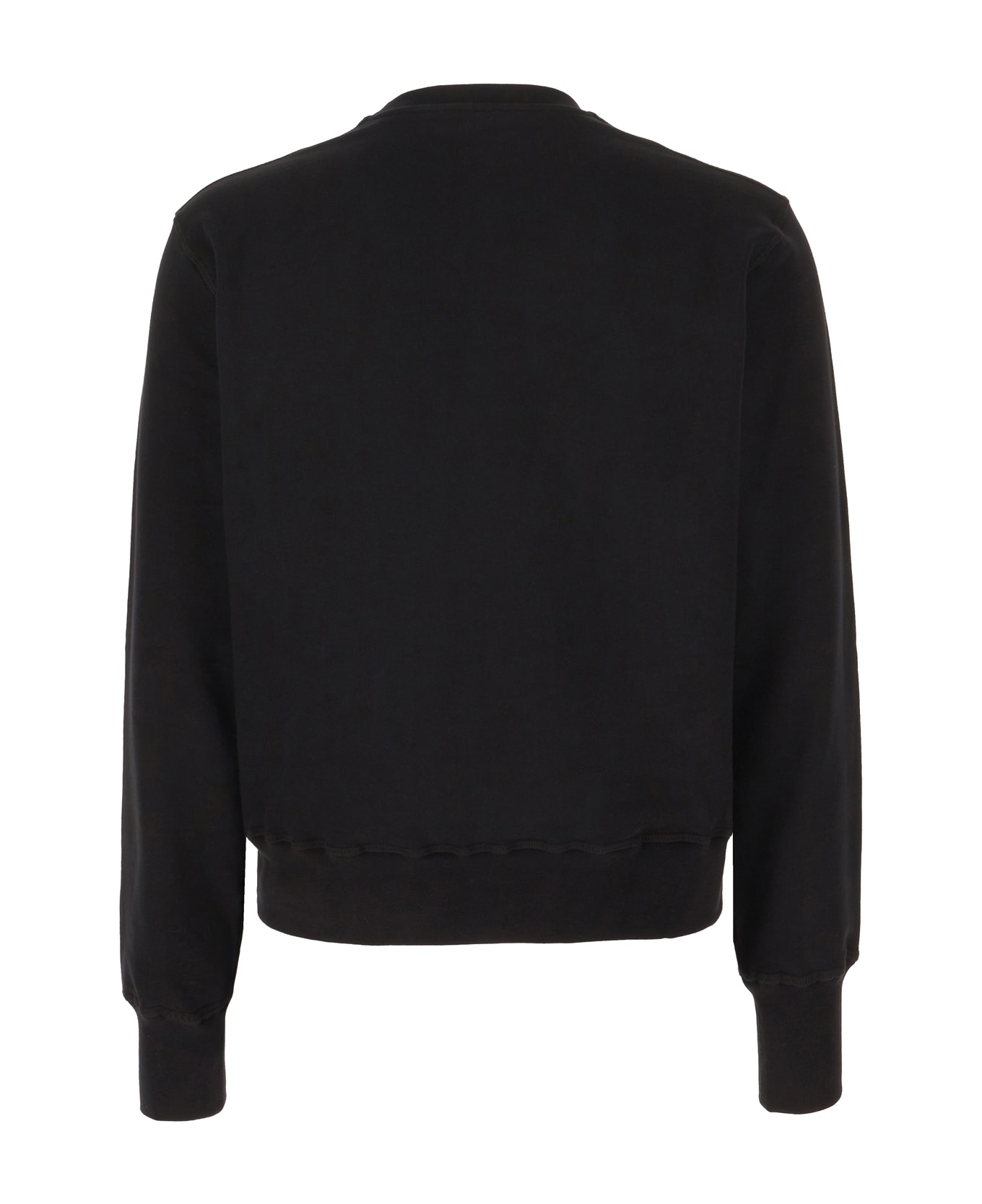 Alexander McQueen Black Cotton Sweatshirt