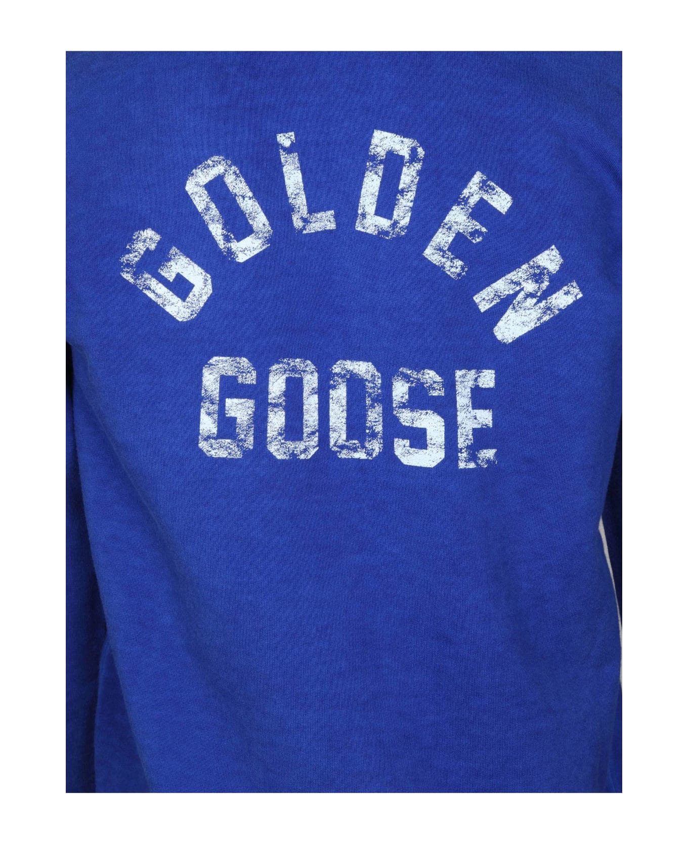 Golden Goose Journey M's Regular Zipped Hoodie - Blue