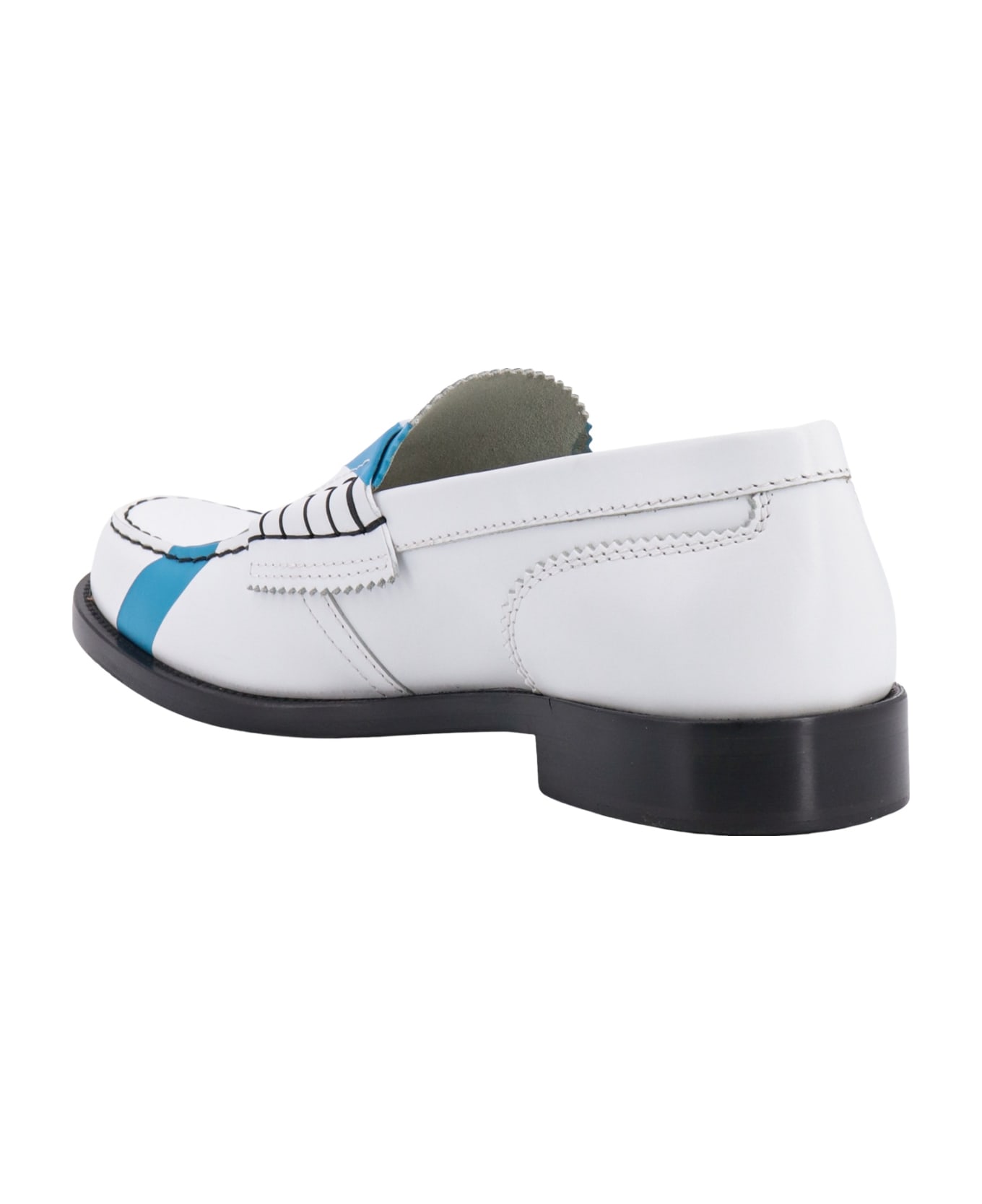 College Loafer - White