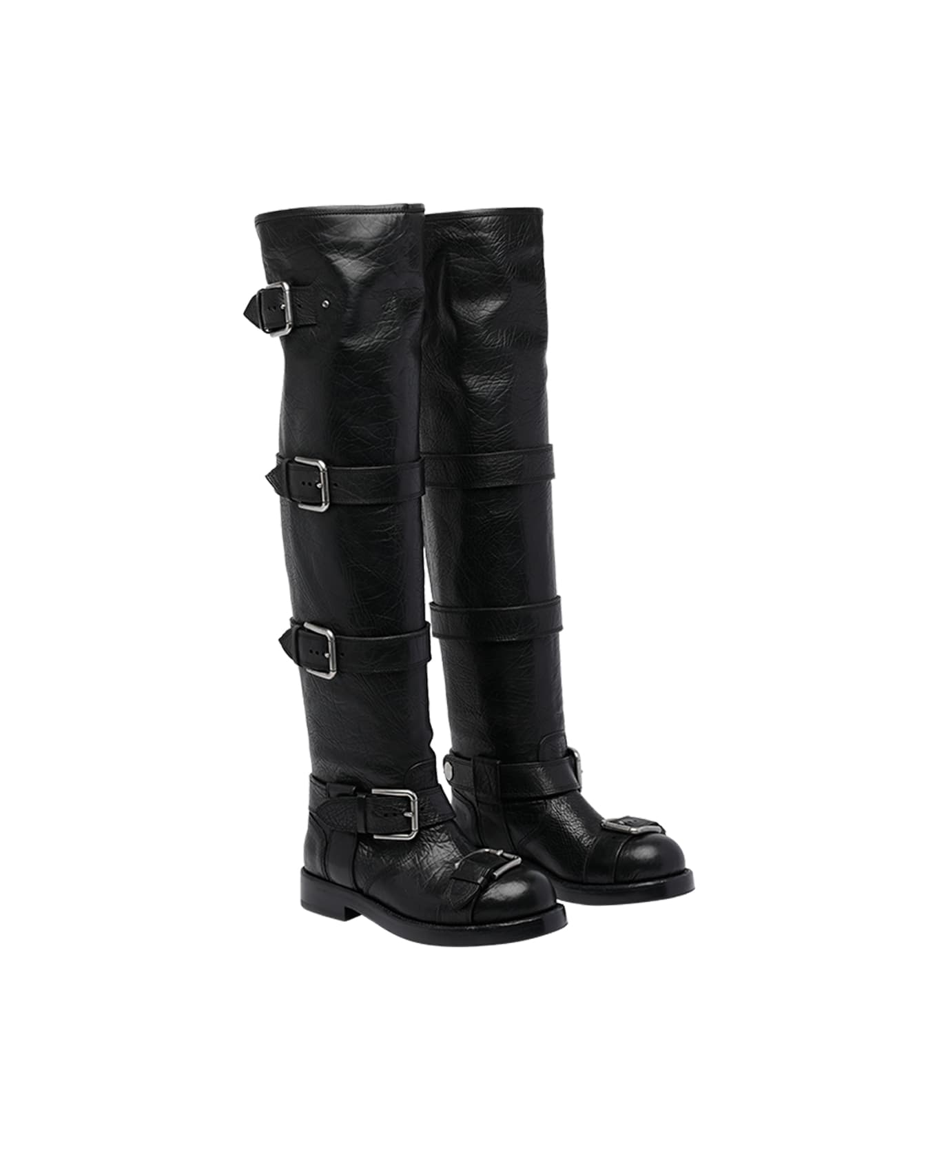 Dolce 
Gabbana Horse Boots - Black