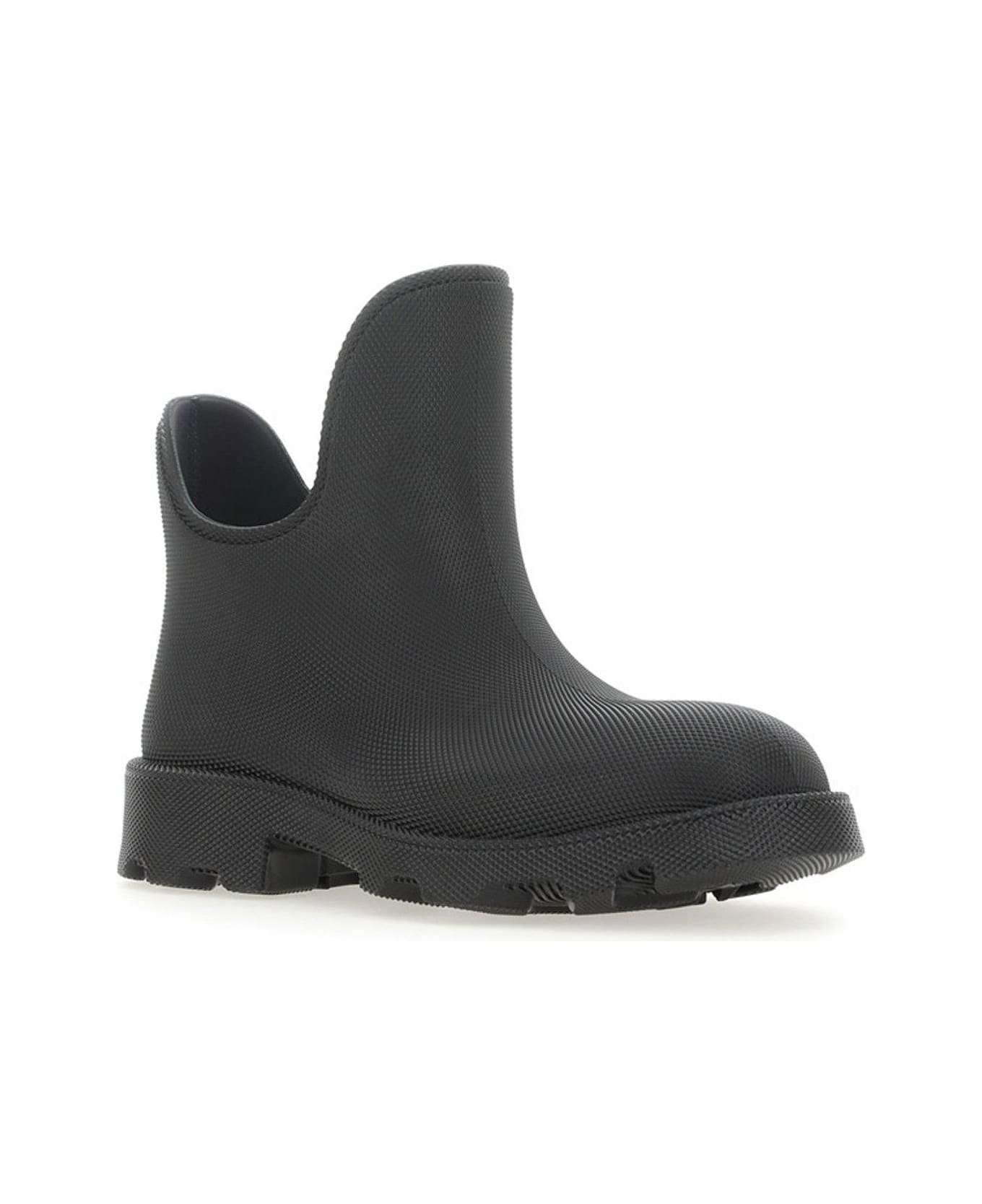 Burberry Marsh Slip-on Ankle Boots - Black