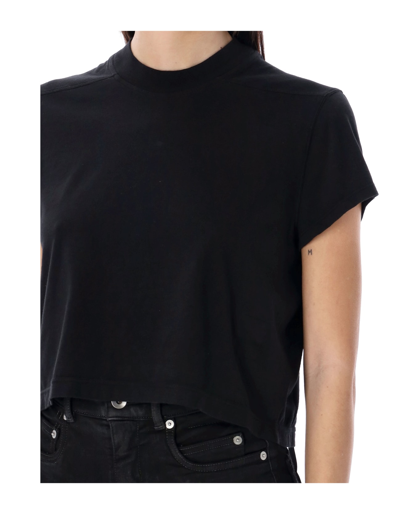 DRKSHDW Cropped Small Level T - BLACK