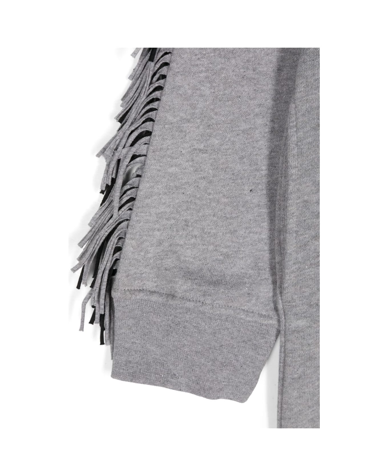 Stella McCartney Kids Fringed Sweatshirt - Grey