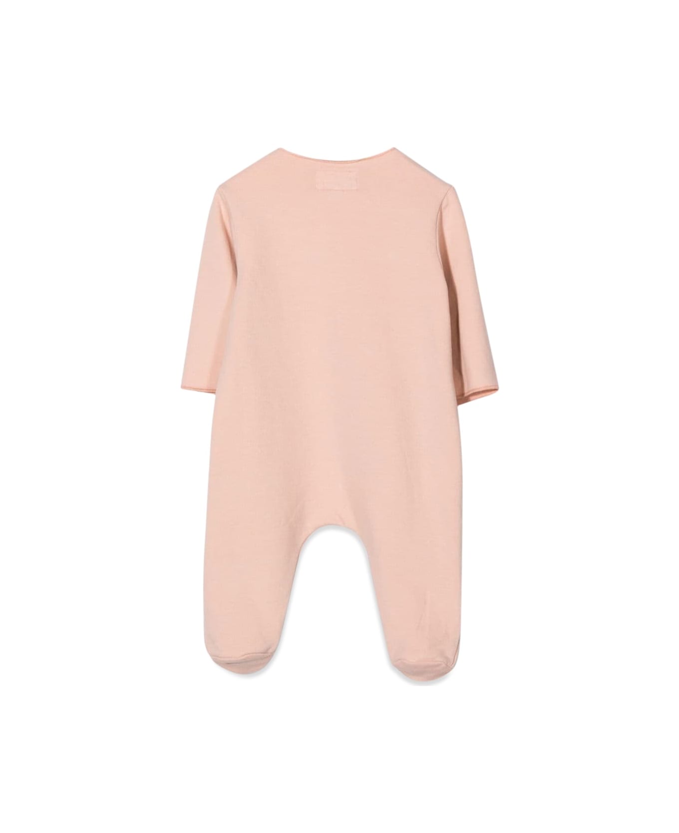 Teddy & Minou Footed Romper - PINK ボディスーツ＆セットアップ