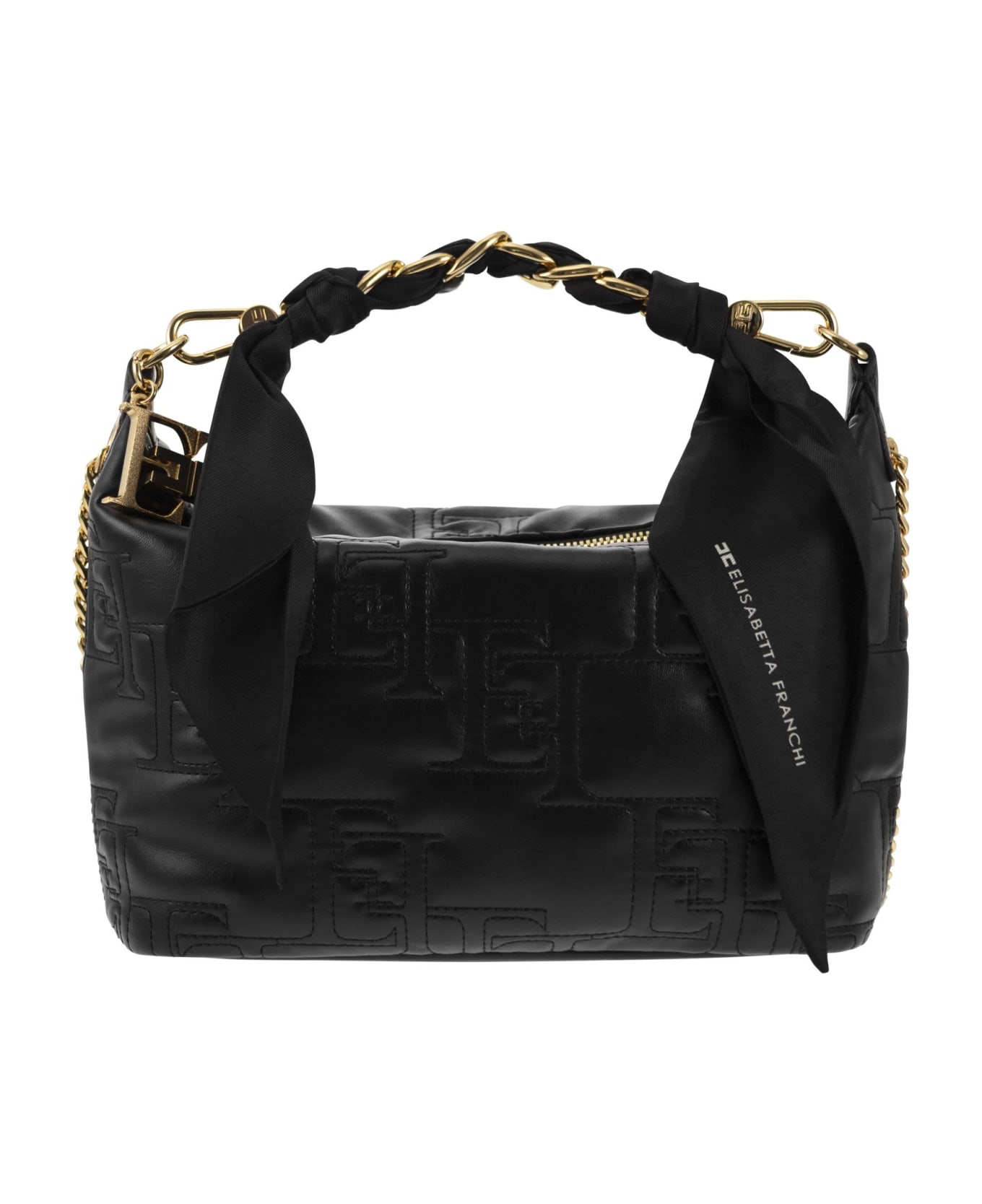 Elisabetta Franchi Black Handbag - Black