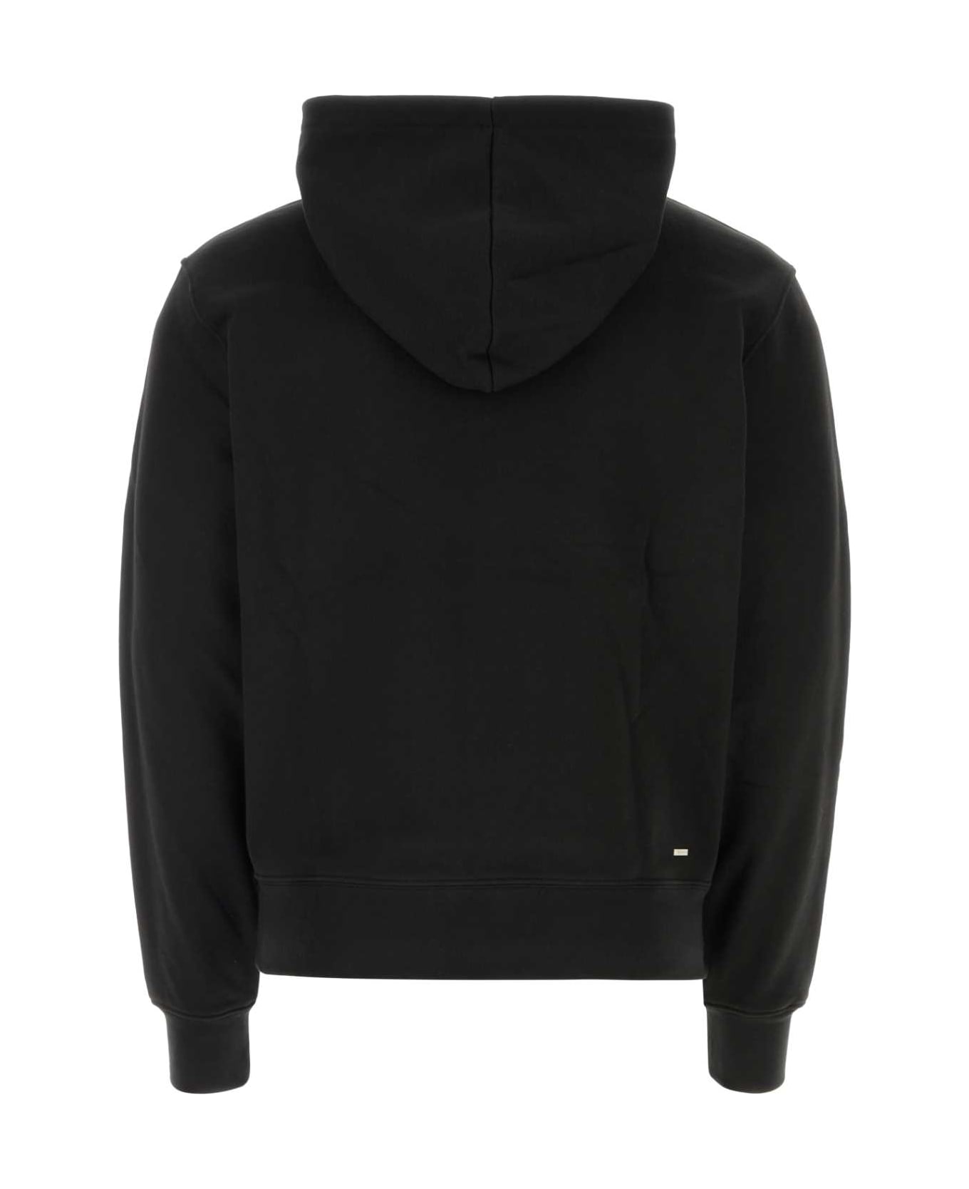 AMIRI Black Cotton Sweatshirt - BLACK フリース