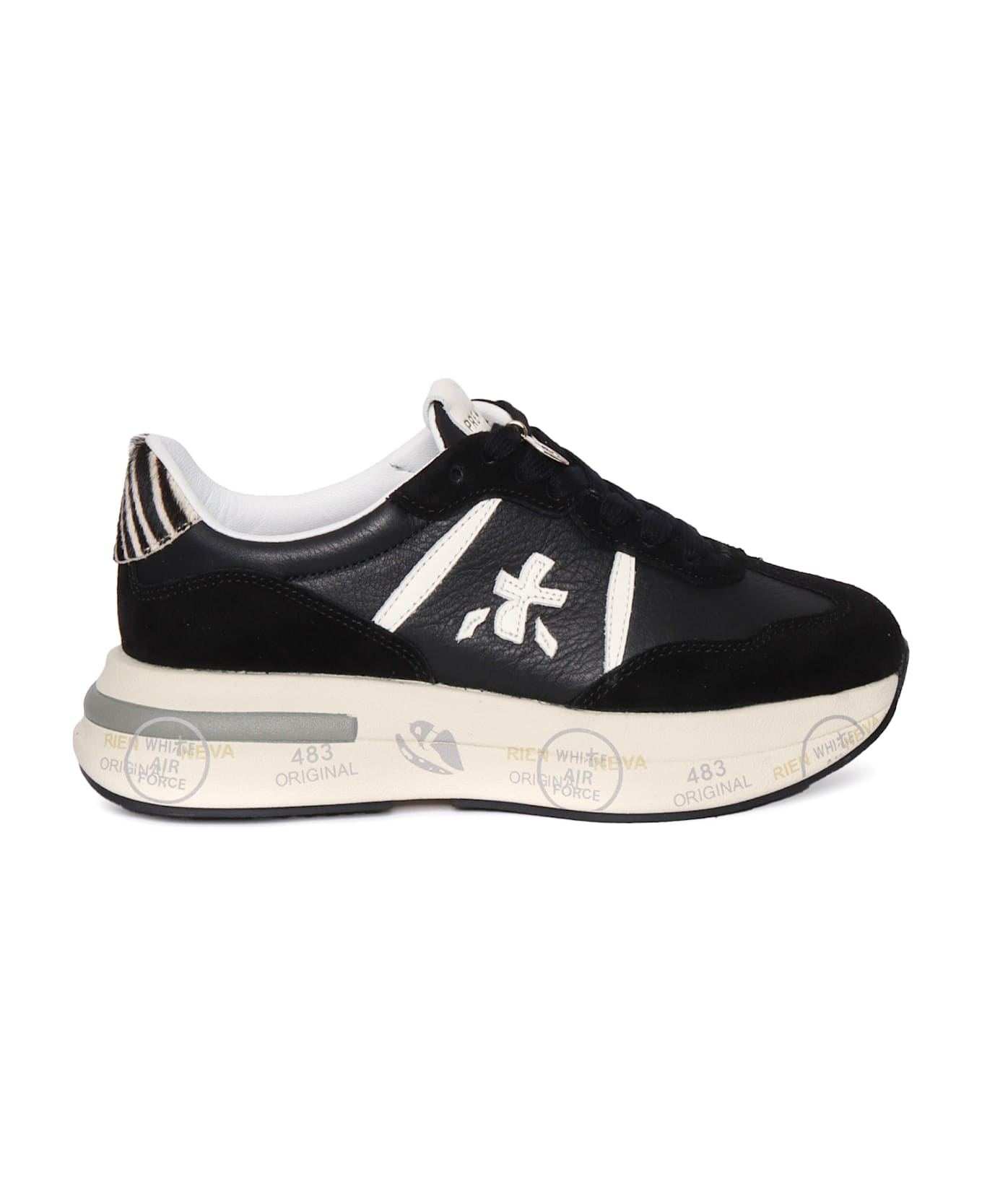 Premiata Cassie Sneakers - BLACK