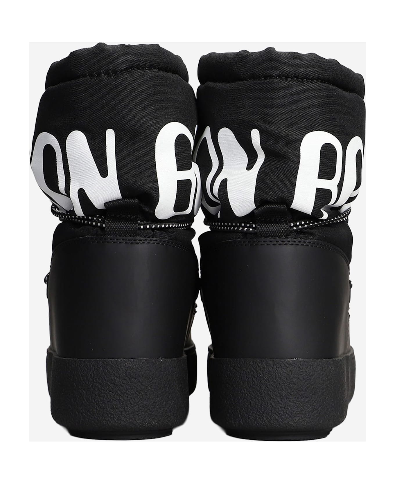 Moon Boot M Track Nylon Boots - Black