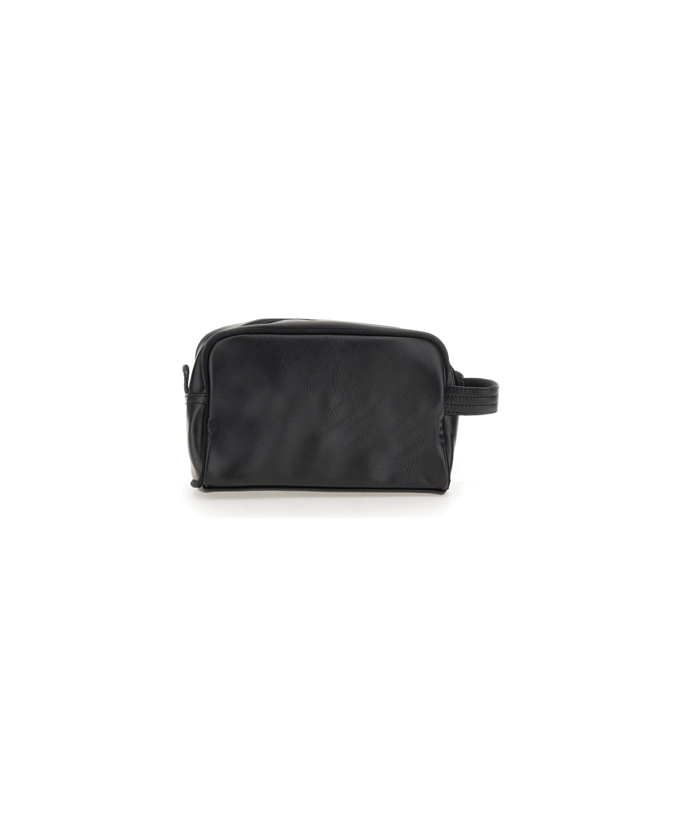 Fred Perry Beauty Case With Logo - BLACK