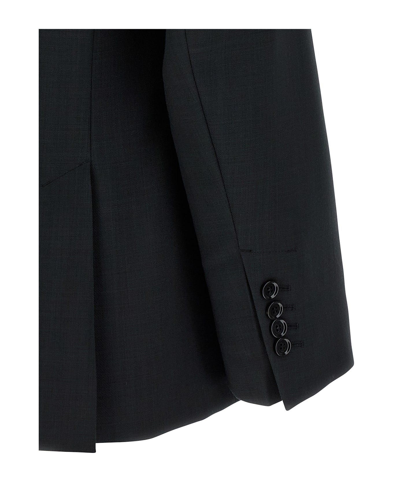 Ami Alexandre Mattiussi Wool Blazer - CHARCOAL