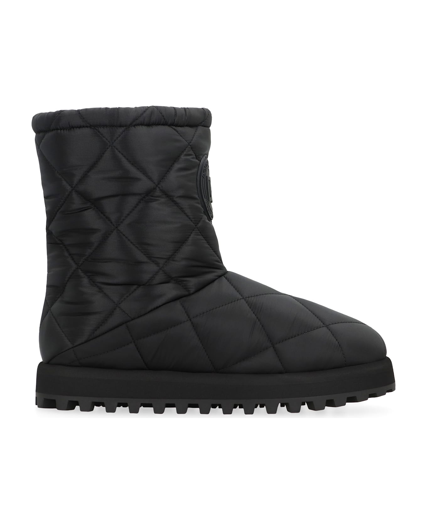 Dolce 
Gabbana Quilted Nylon Boots