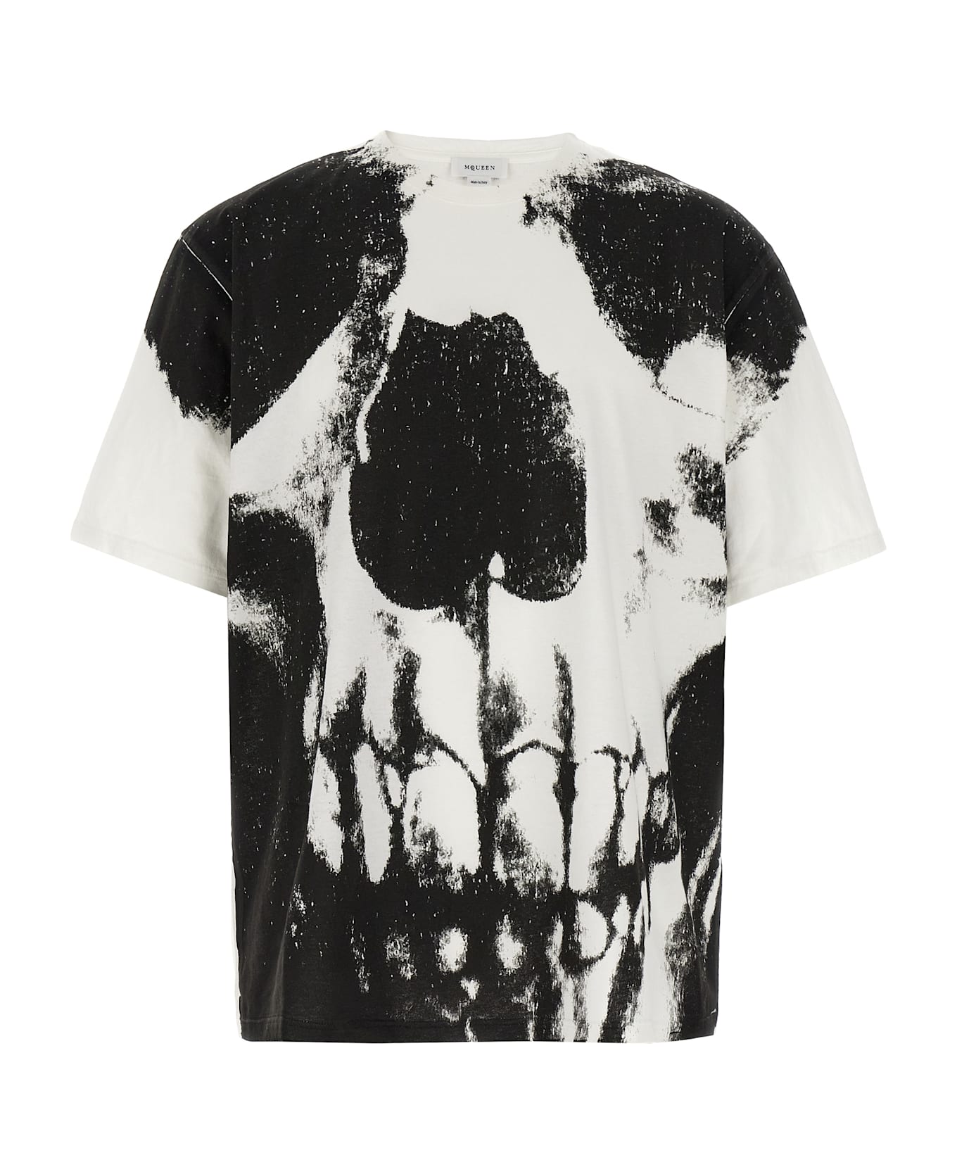 Alexander McQueen 
skull
 T-shirt - White/Black