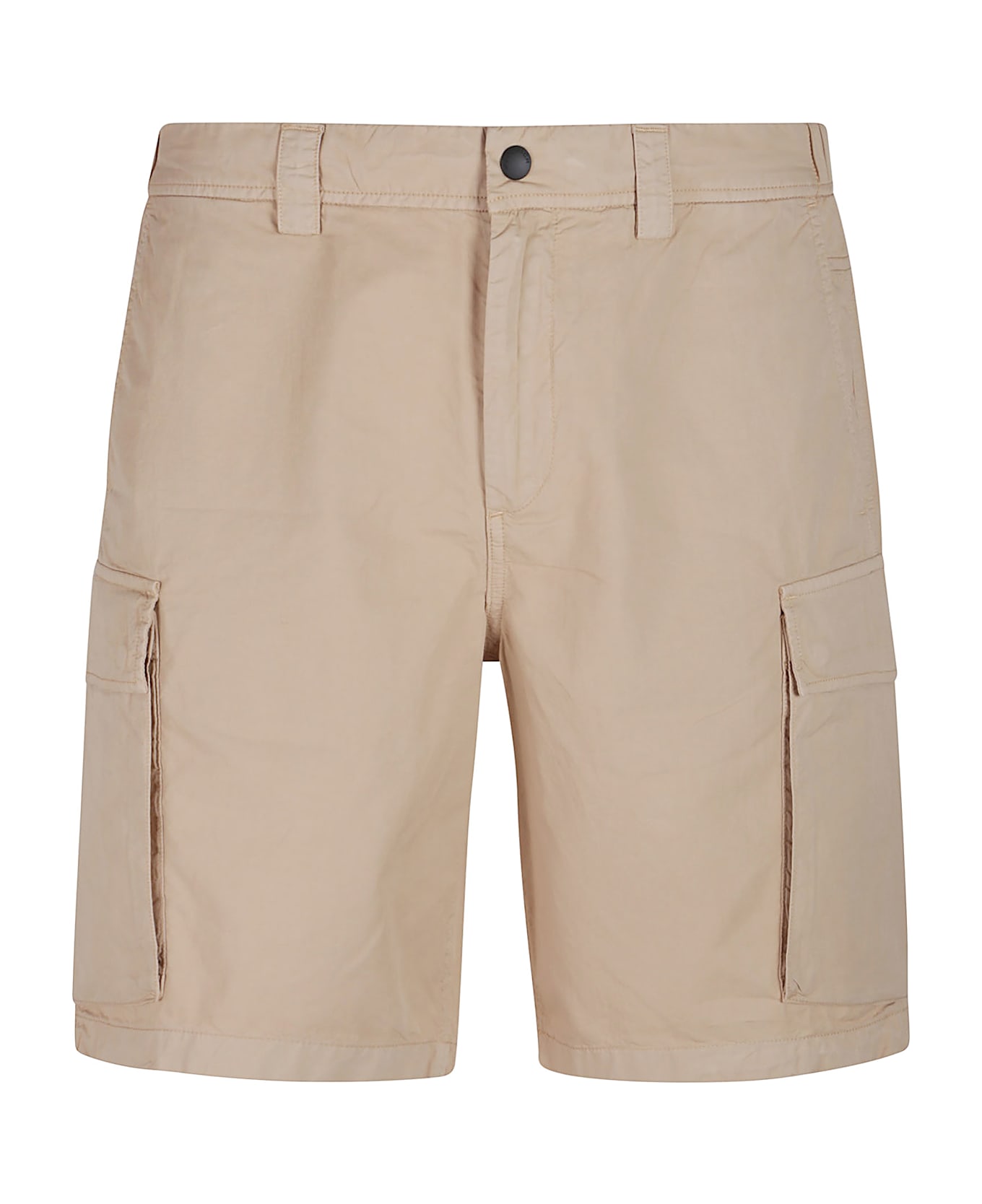 Woolrich Gabardine Cargo Short - White Pepper