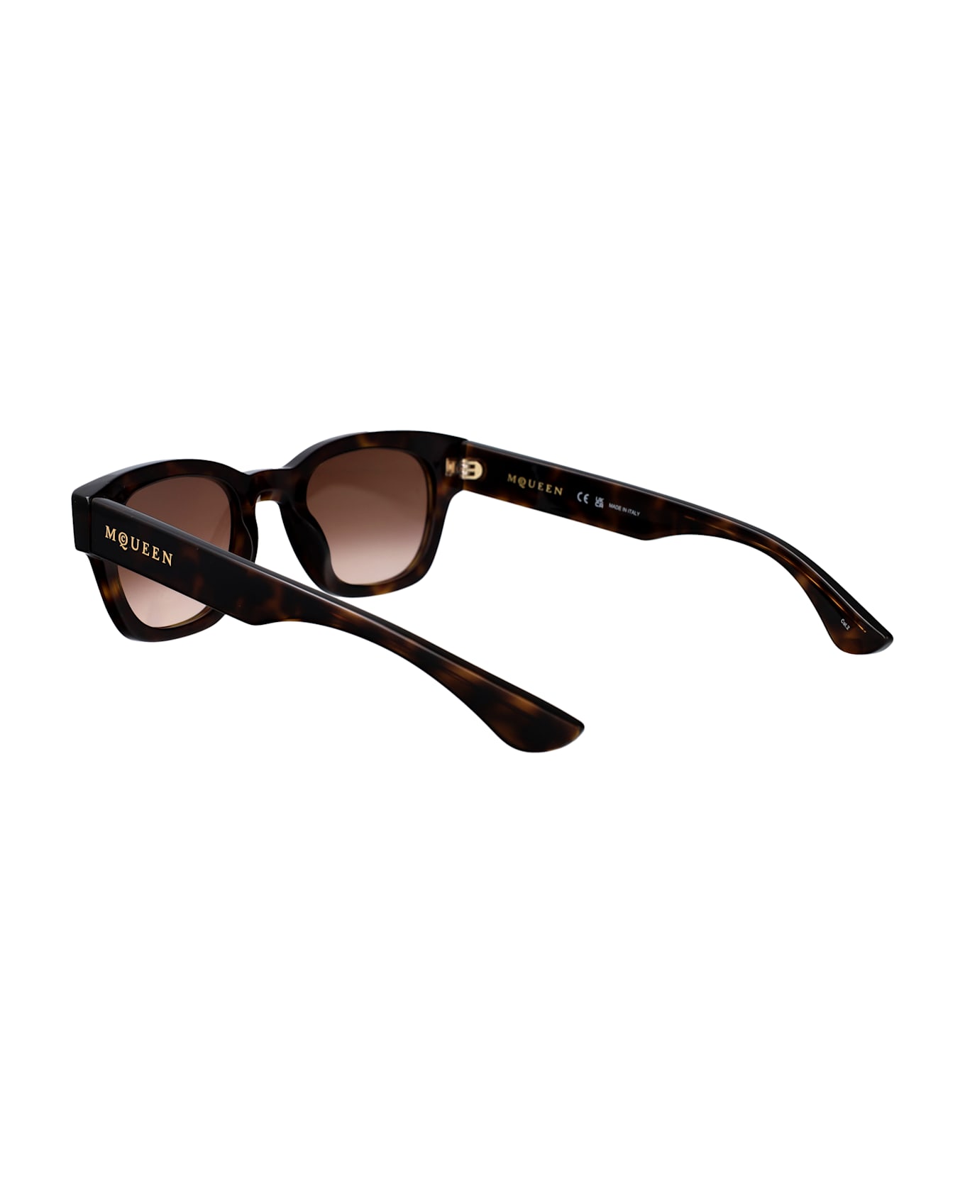 Alexander McQueen Eyewear Am0530s Sunglasses - HAVANA-HAVANA-BROWN