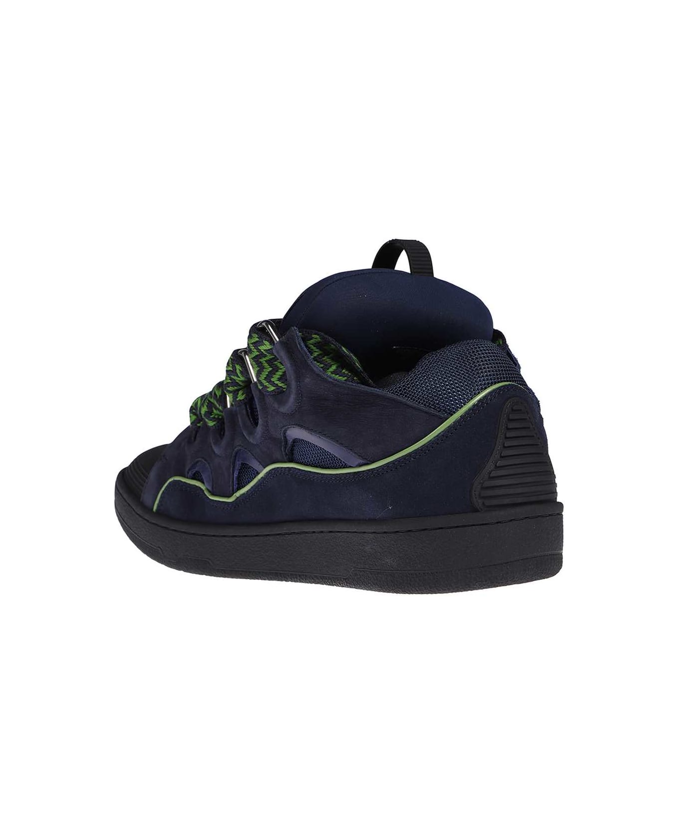 Lanvin Leather Sneakers - blue