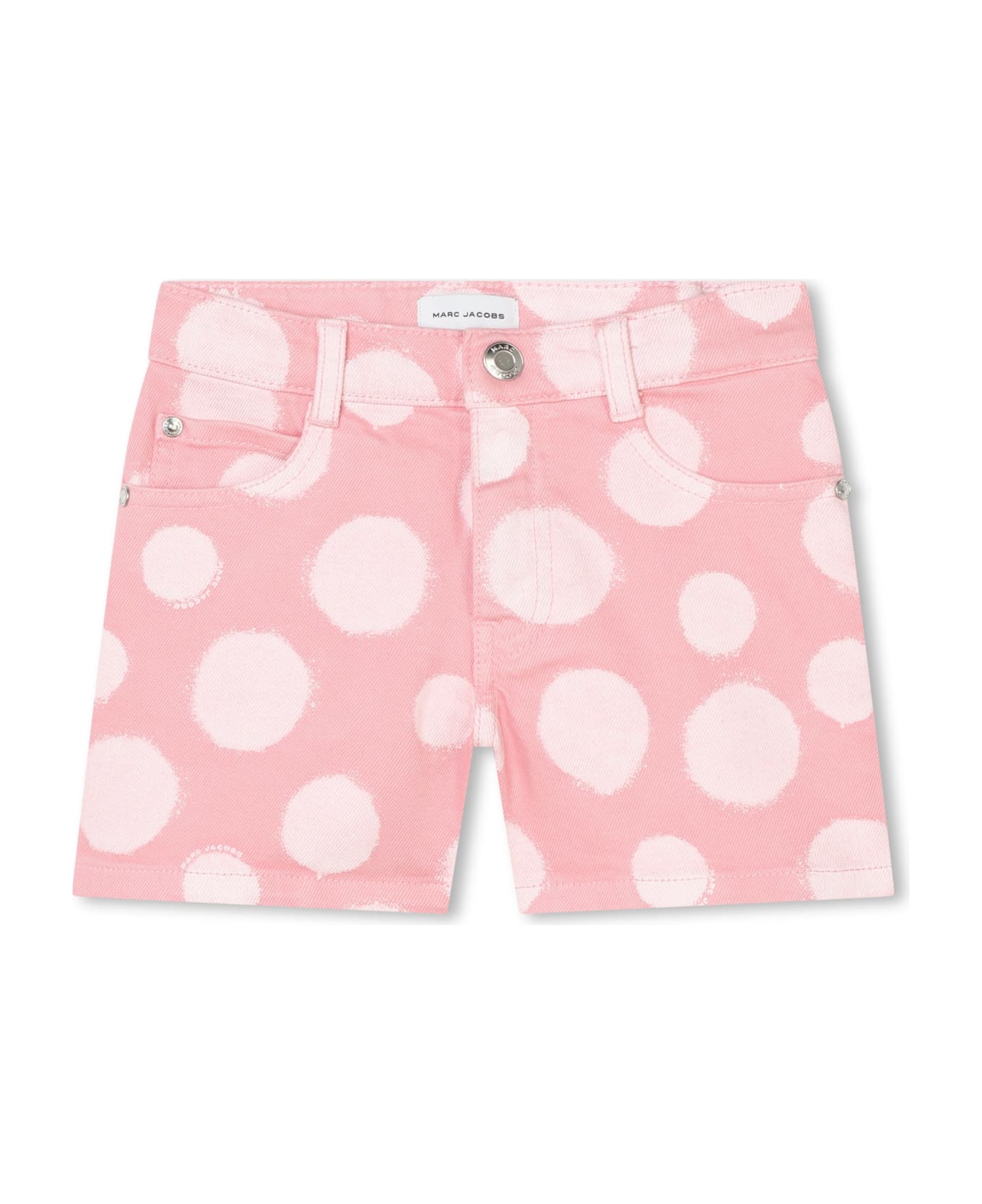 Marc Jacobs Shorts Con Stampa - Pink ボトムス
