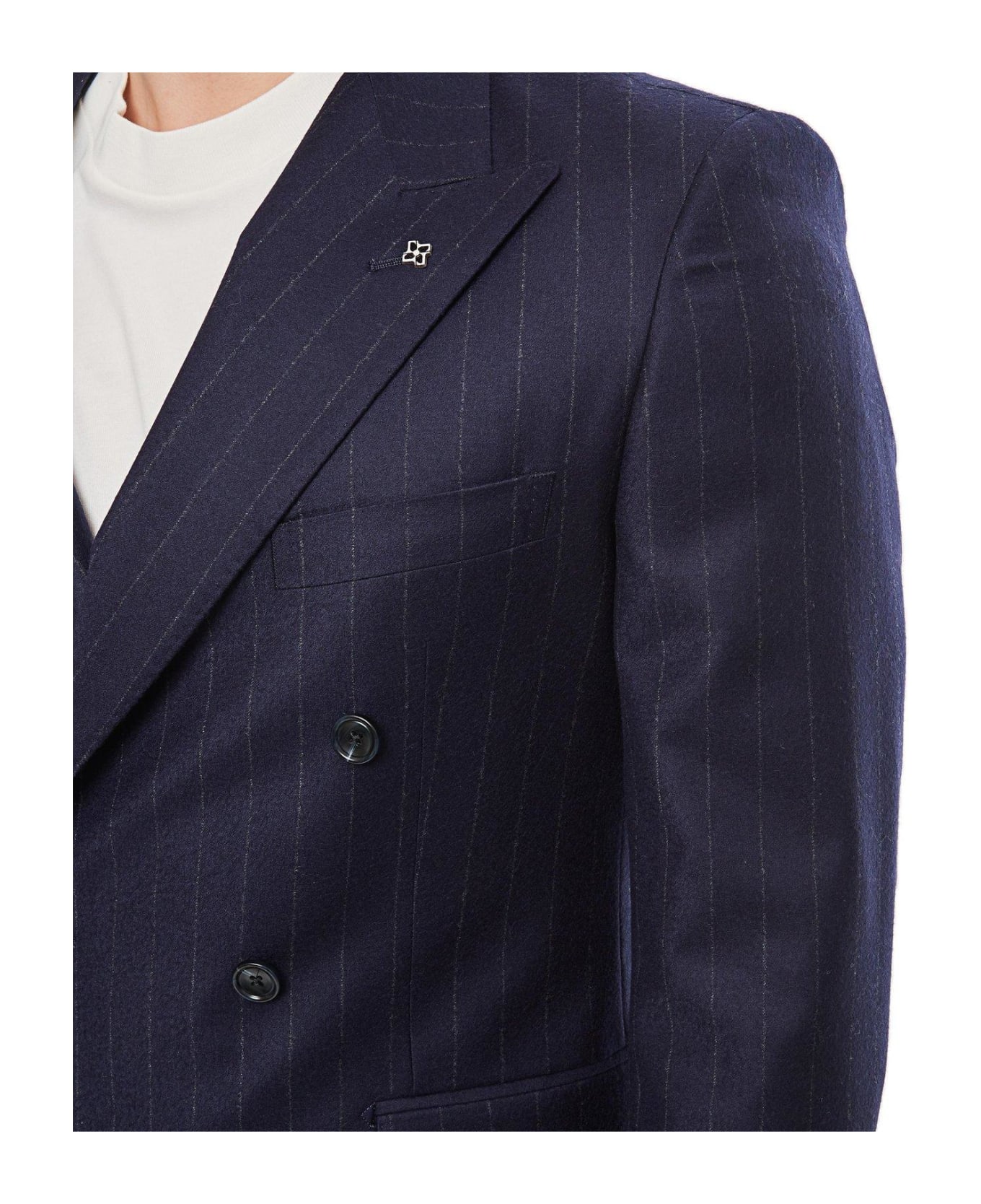 Tagliatore Double-breasted Two-piece Suit Set - Blu