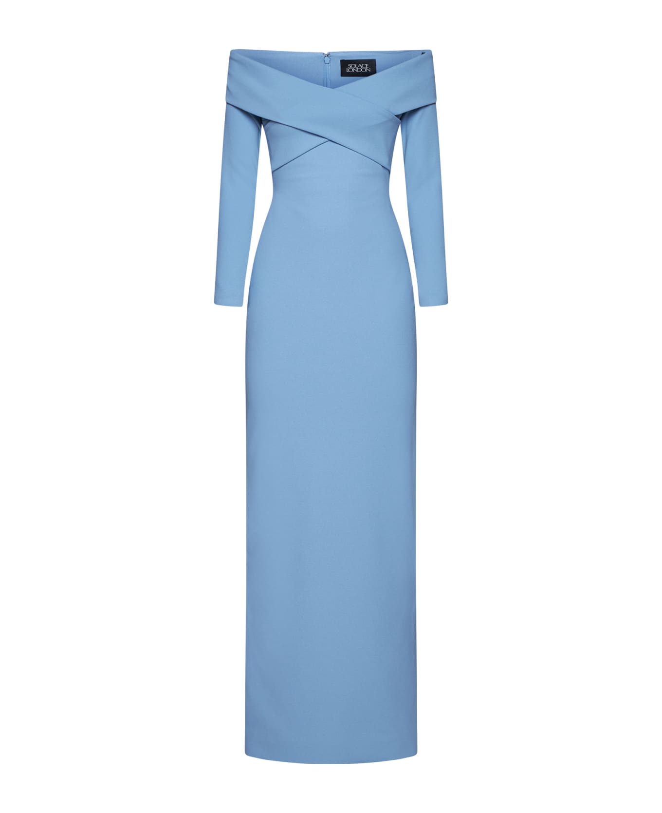 Solace London Galia Maxi Dress - Bluebell