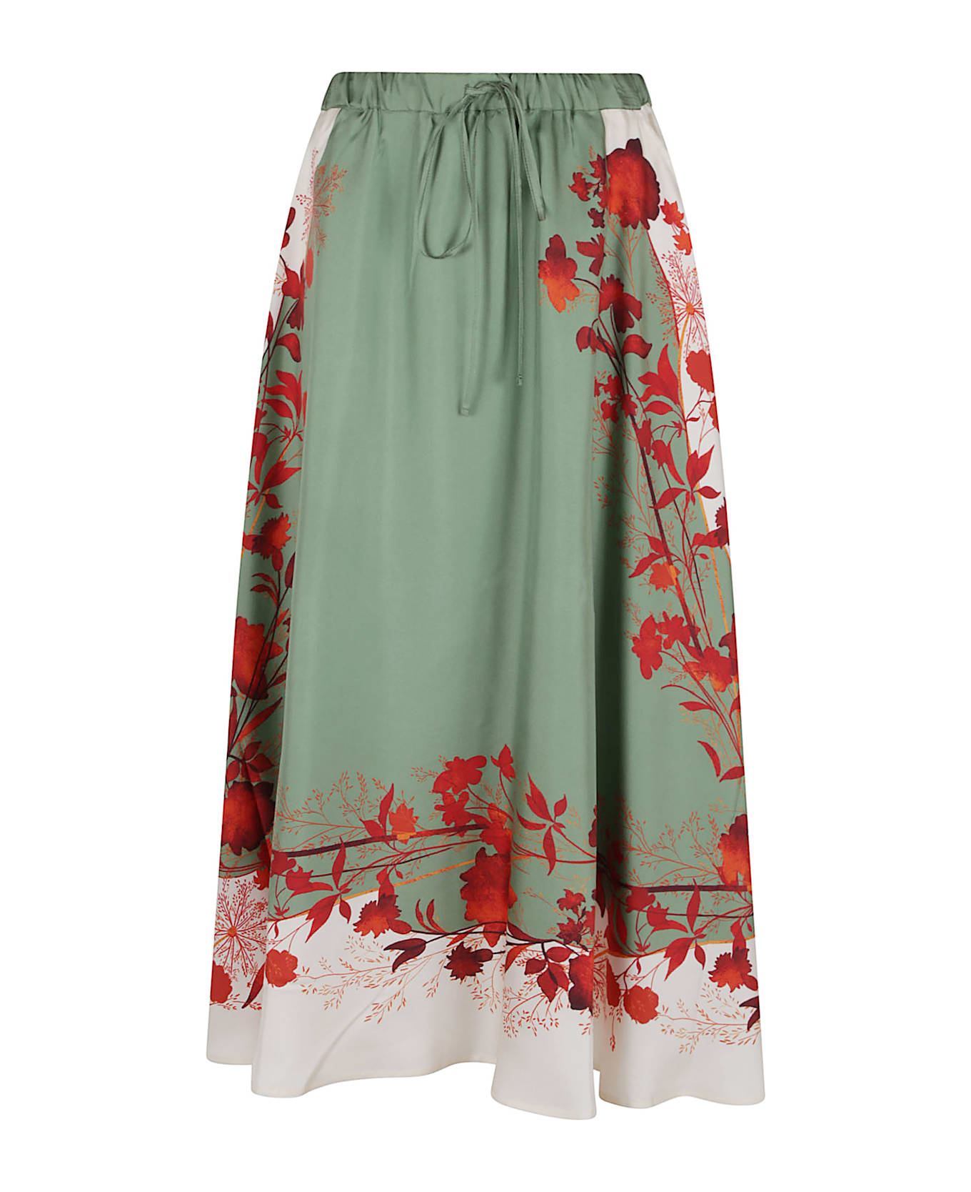 La DoubleJ Drawstring Skirt (placée) - Woodland PlacÉe
