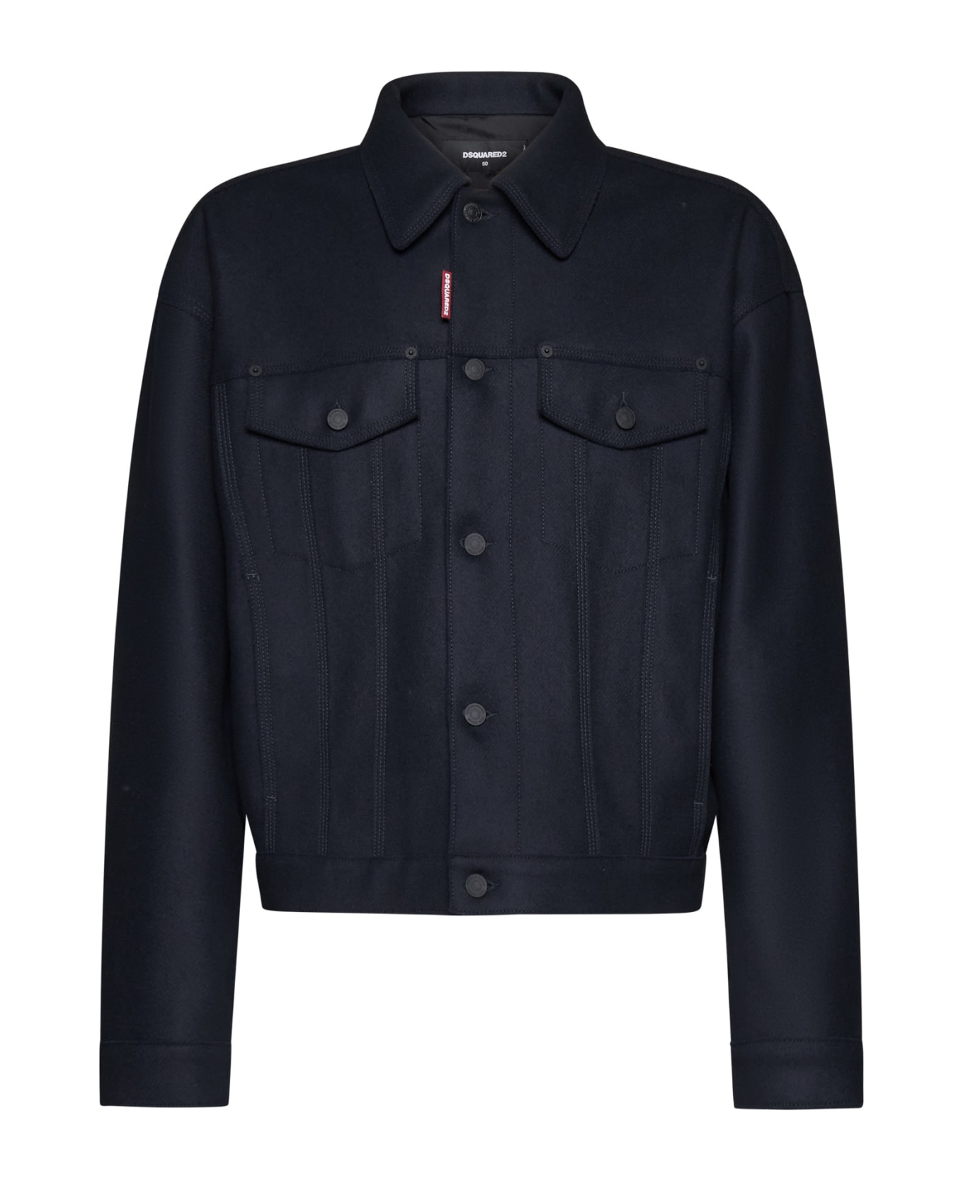 Dsquared2 Jacket - Navy blue