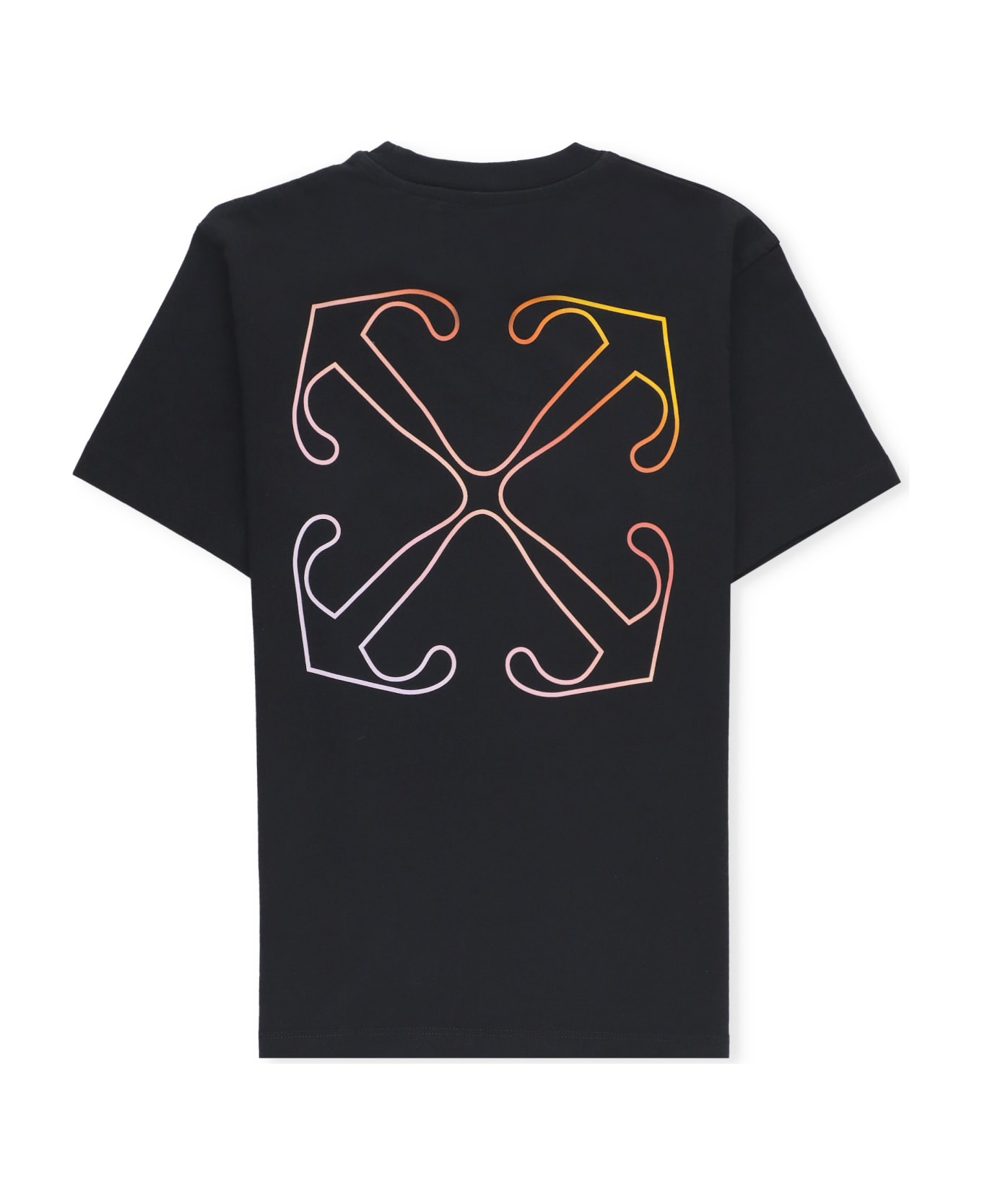 Off-White Arrow Rainbow T-shirt - Black Tシャツ＆ポロシャツ