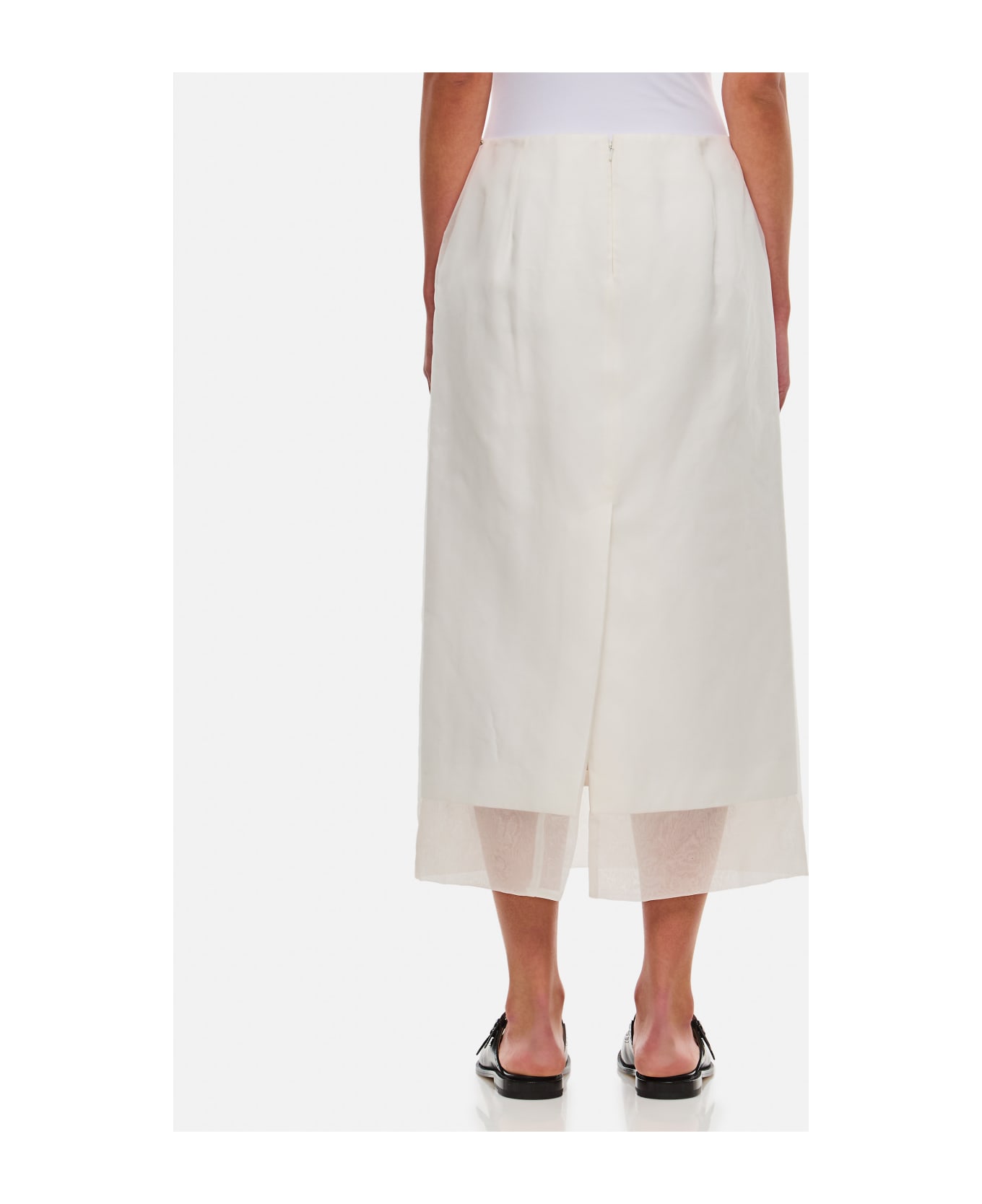 SportMax Aceti Skirt - WHITE