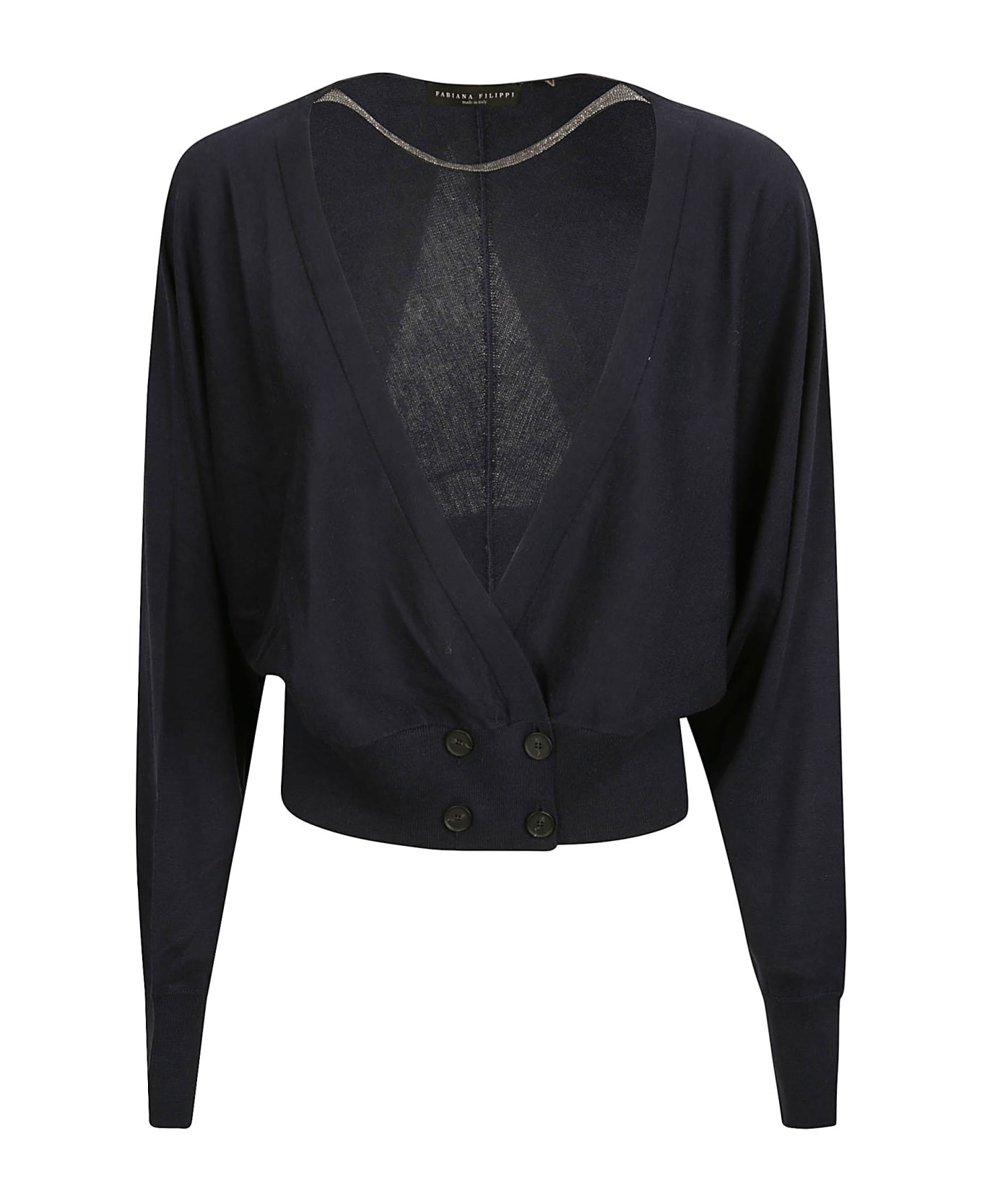 Fabiana Filippi V-neck Cardigan - Cosmo