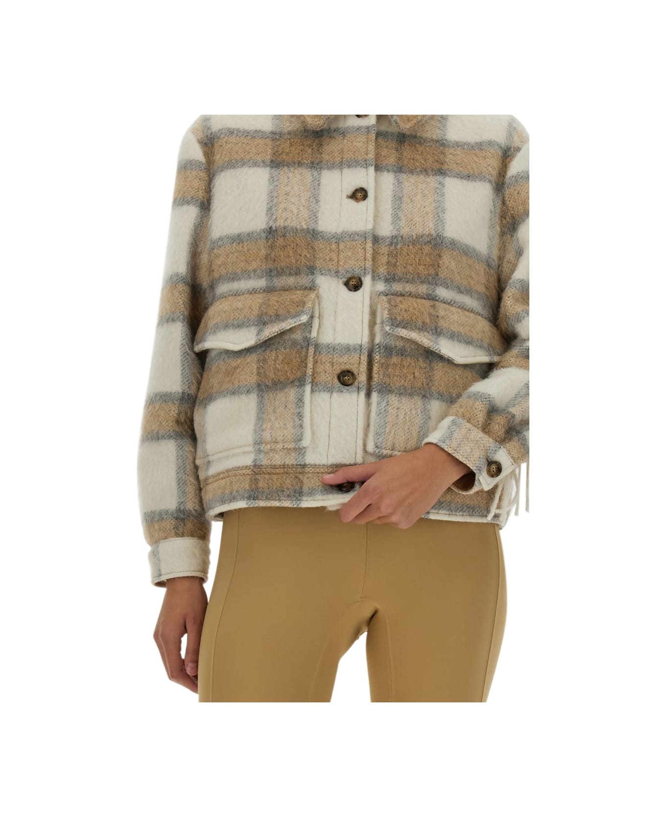 Woolrich Wool Jacket - BEIGE ジャケット