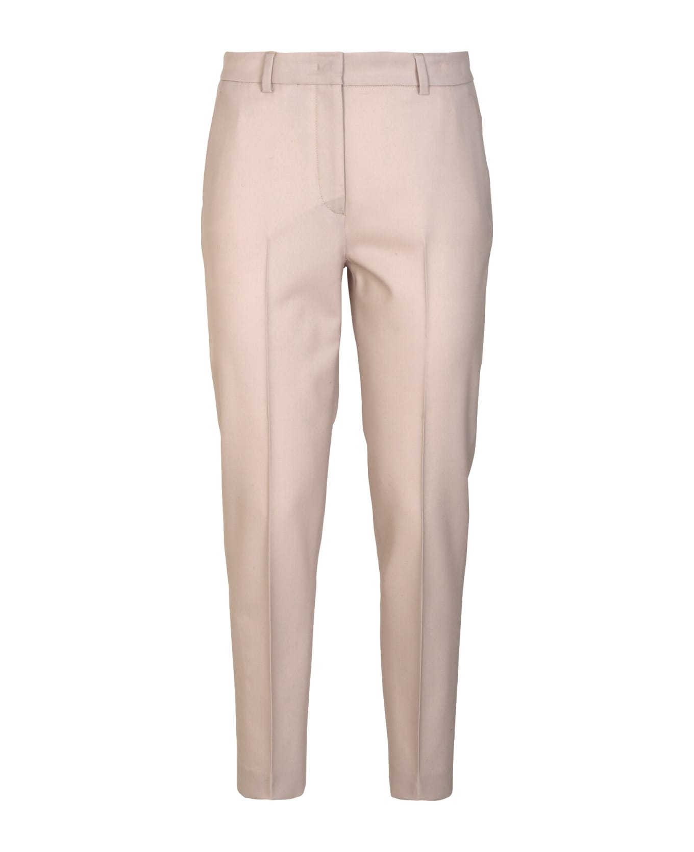 QL2 Concealed Fitted Vervet Trousers - Canvas