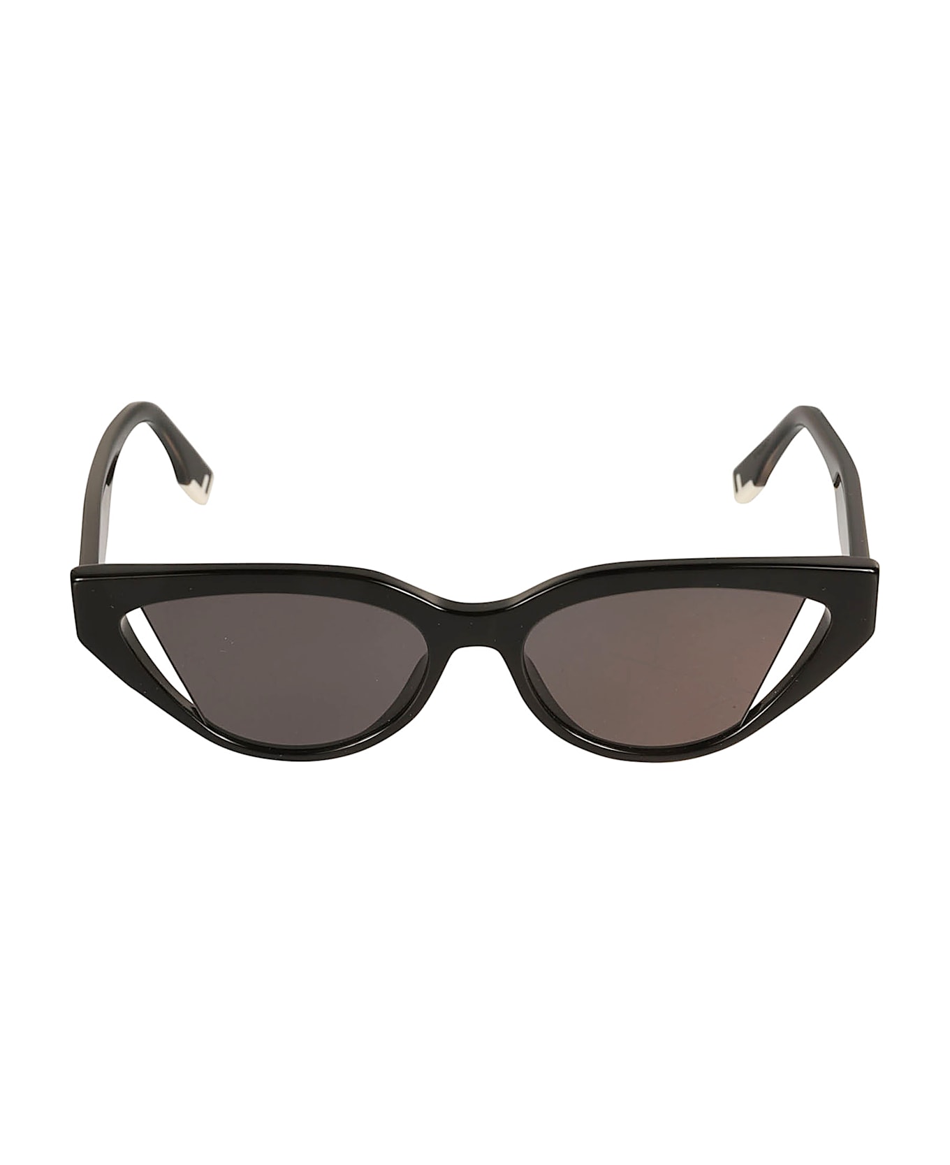 Fendi Cat-eye Classic Sunglasses - 01A - Black
