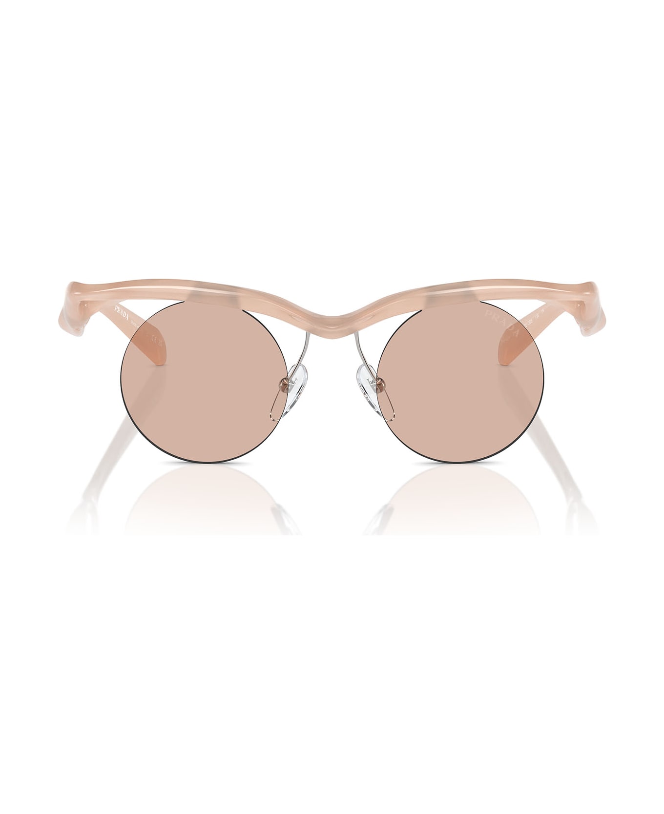 Prada Eyewear Pr A24s Opal Peach Sunglasses - Opal Peach