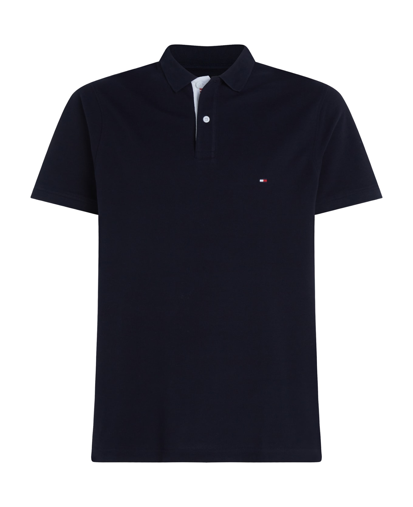 Tommy Hilfiger Short-sleeved Polo Shirt With Mini Logo - DESERT SKY ポロシャツ
