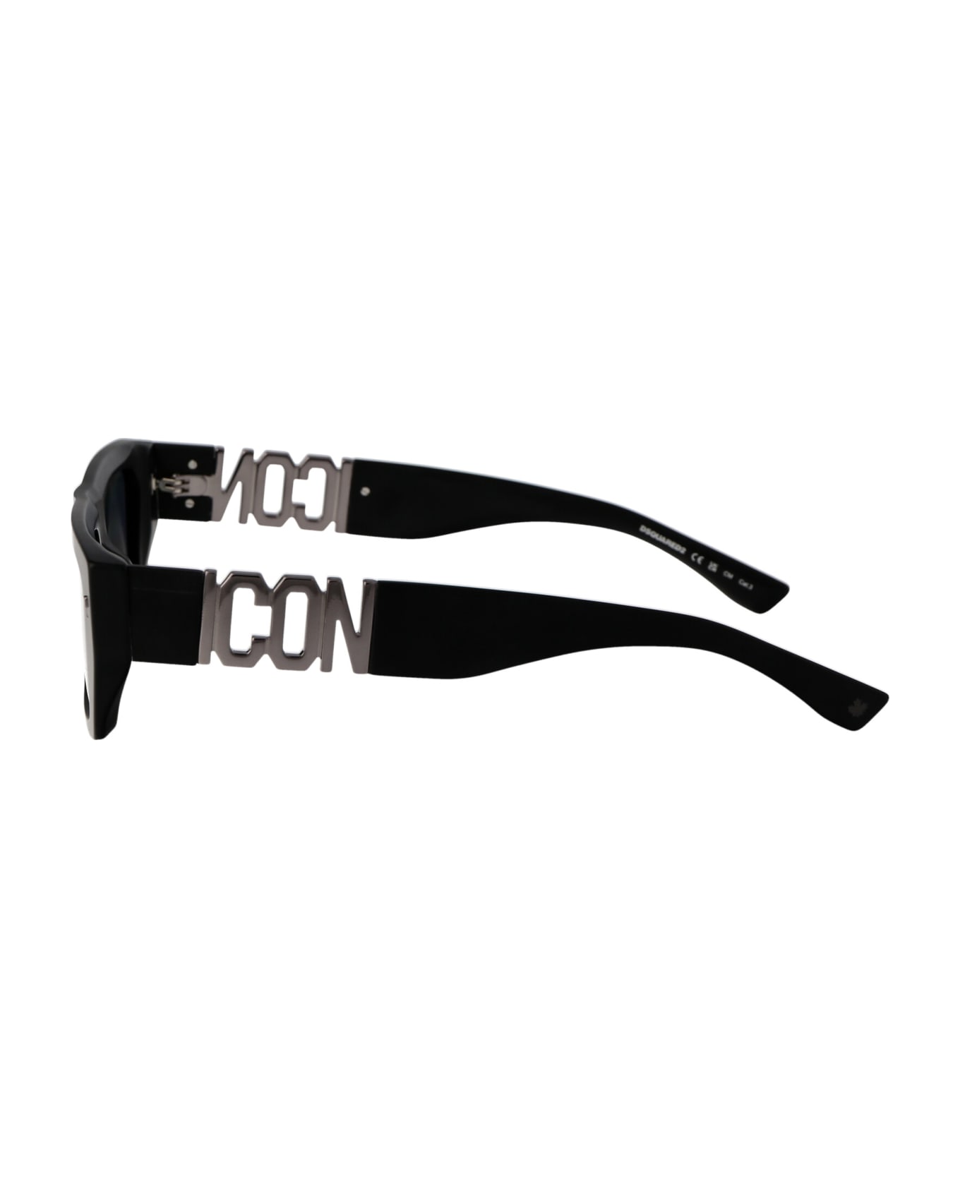 Dsquared2 Eyewear Icon 0011/s Sunglasses - 003IR MATTE BLACK
