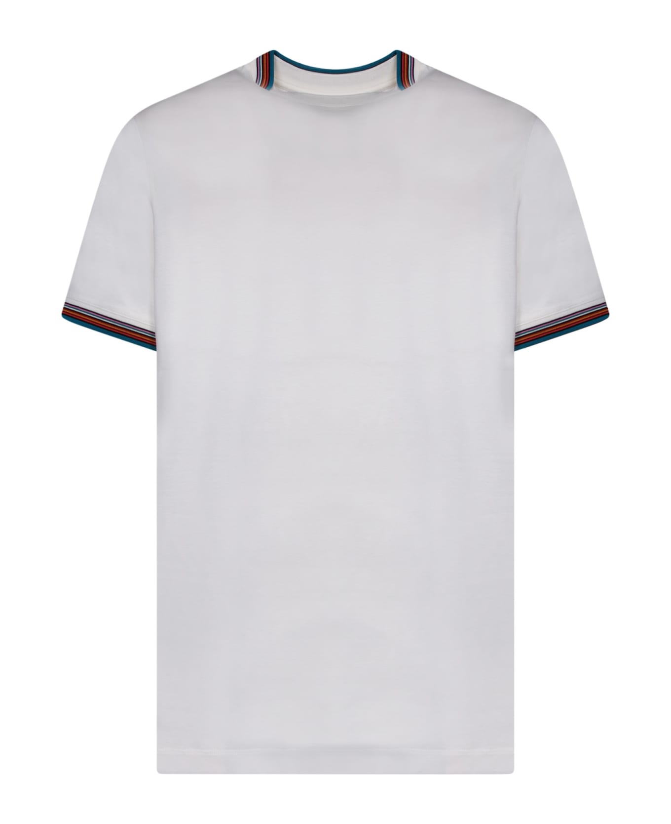 Paul Smith Roundneck White T-shirt - White シャツ