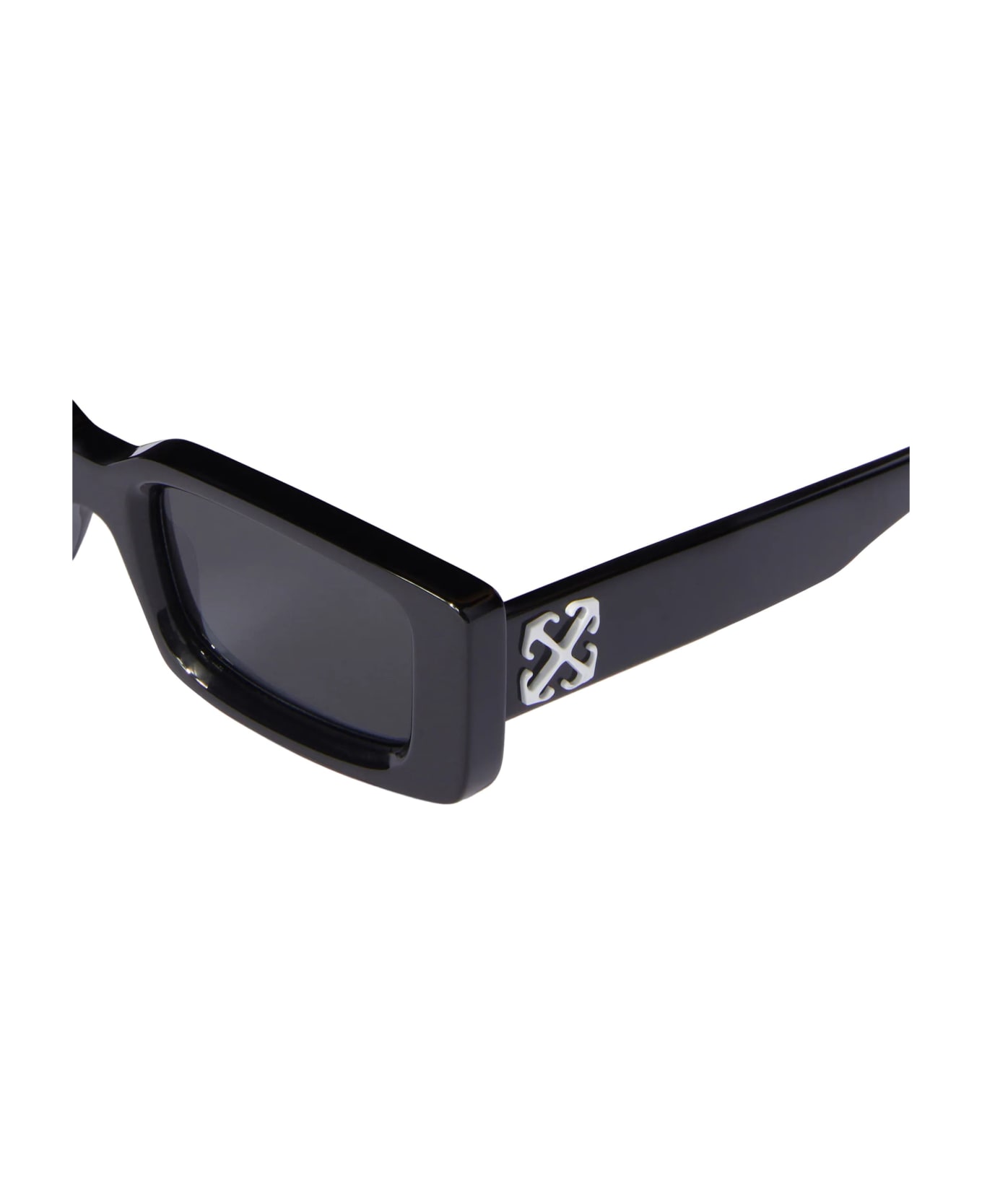 Off-White Arthur - Black / Dark Grey Sunglasses - Black